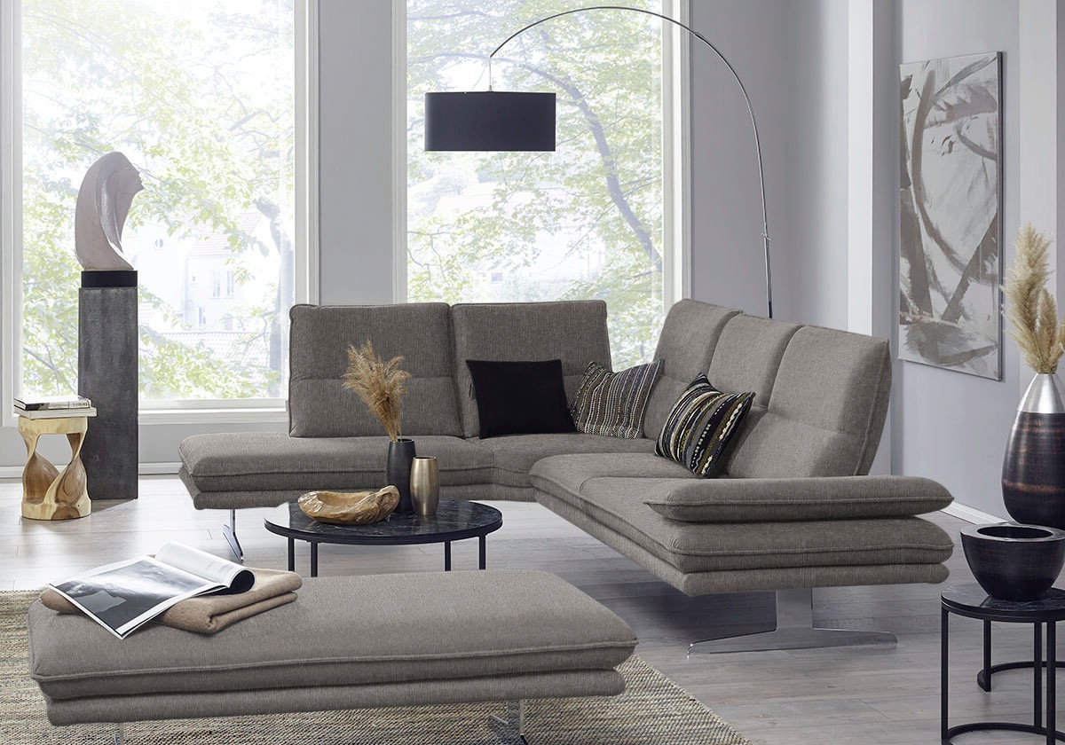 W.SCHILLIG Ecksofa »broadway, Designsofa, mit tollem Sitzkomfort, L-Form«, günstig online kaufen