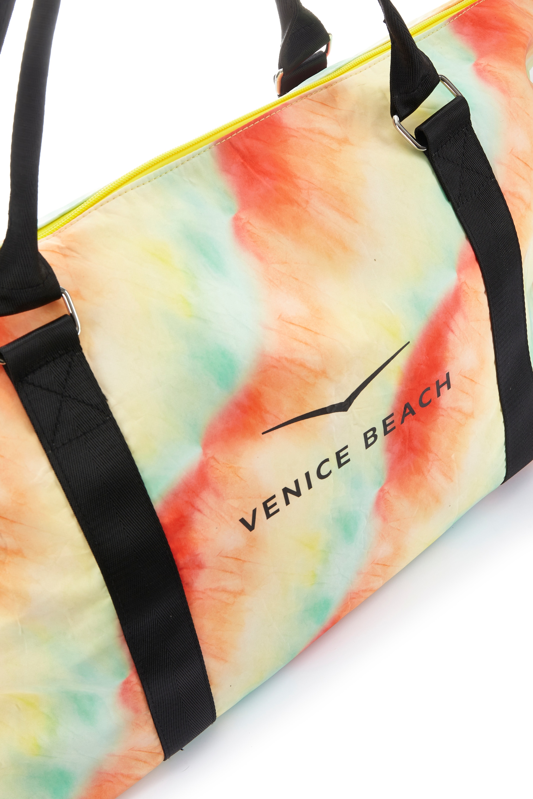 Venice Beach Sporttasche, große Umhängetasche mit Batikdruck