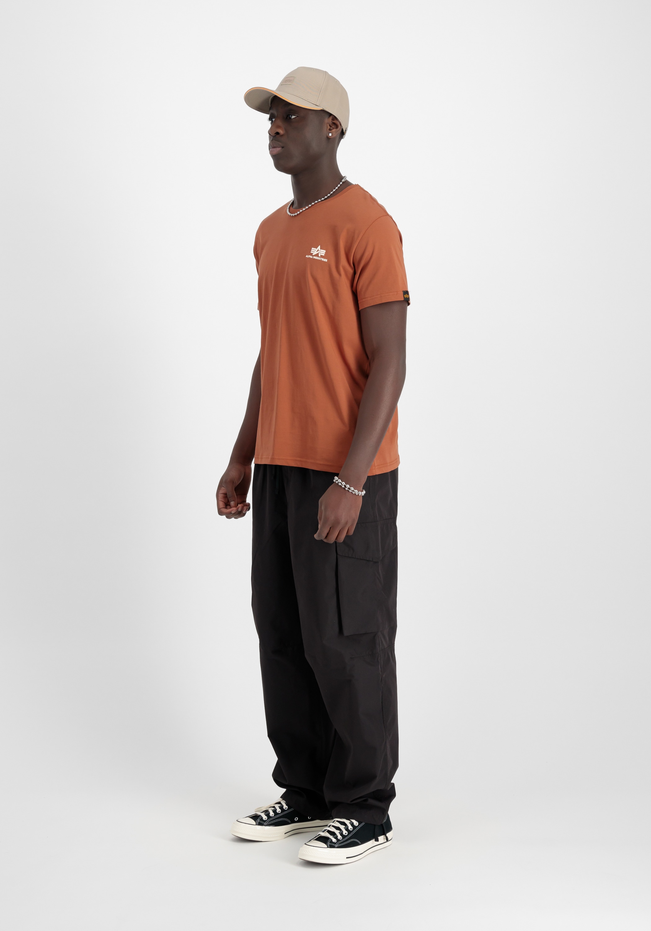Alpha Industries T-Shirt »Alpha Industries Men - T-Shirts Basic T Small Logo«