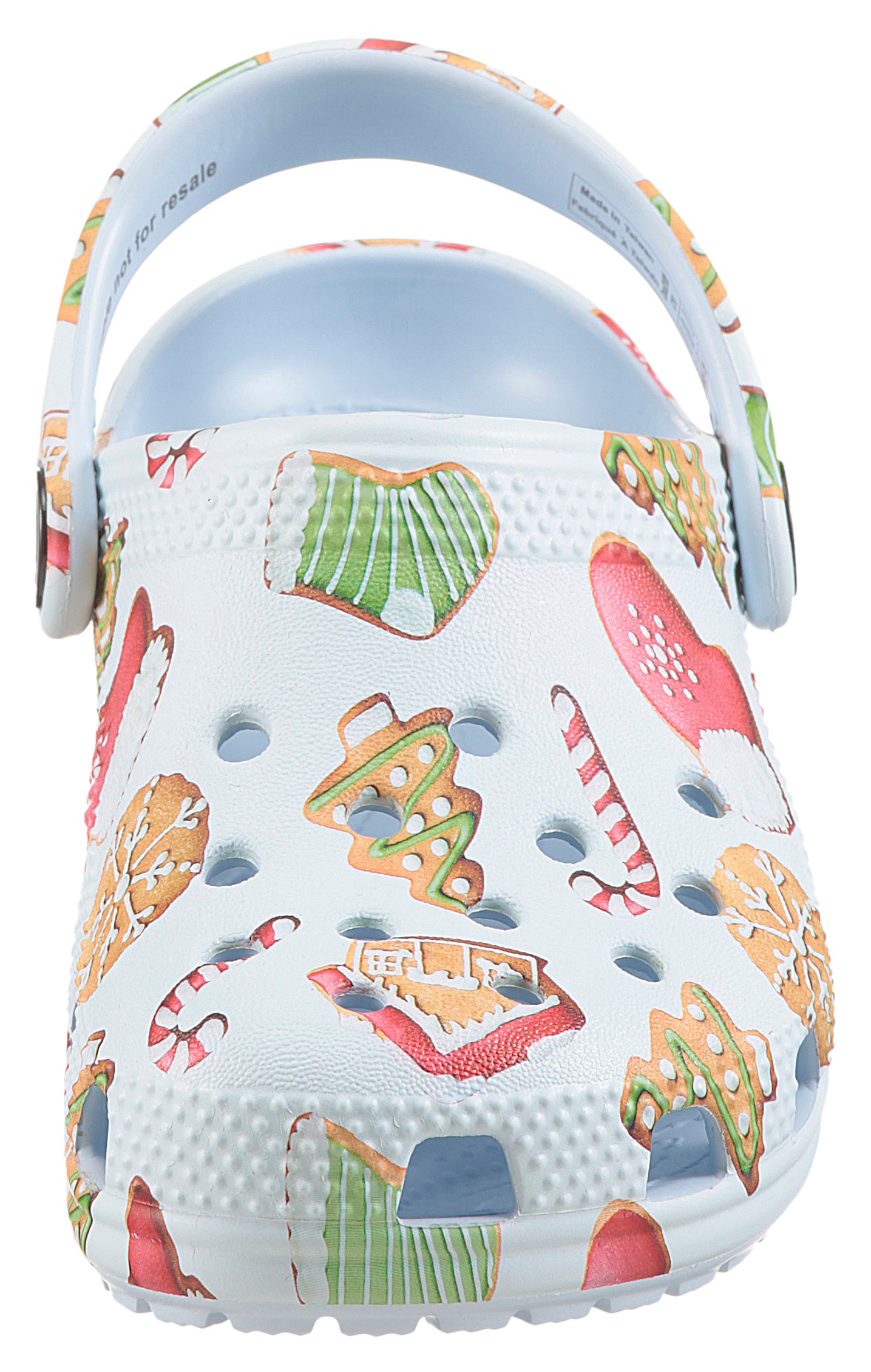 Crocs Clog »Classic Clog K«  Weihnachtsschuh, Hausschuh mit buntem Festive Print