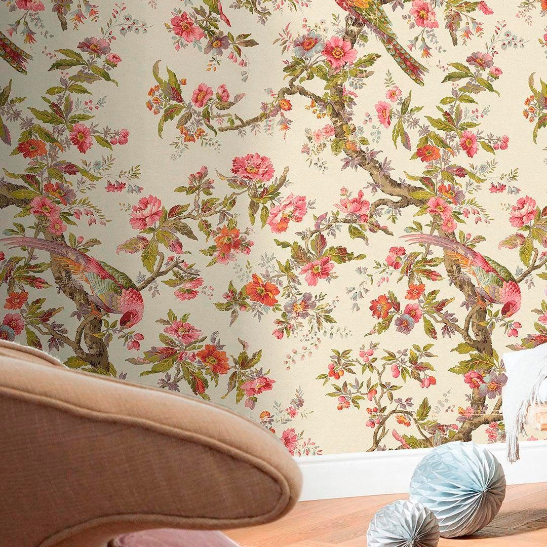 Komar Vliestapete »Digitaldruck Vlies - Héritage - Größe 400 x 280 cm«, bedruckt, Wohnzimmer, Schlafzimmer