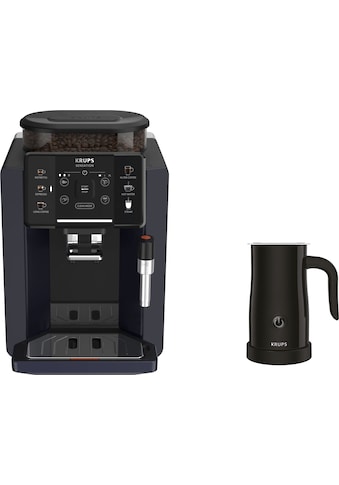 Kaffeevollautomat »EA910B.23 Sensation Milk Bundle«, mit Krups Milchaufschäumer im...