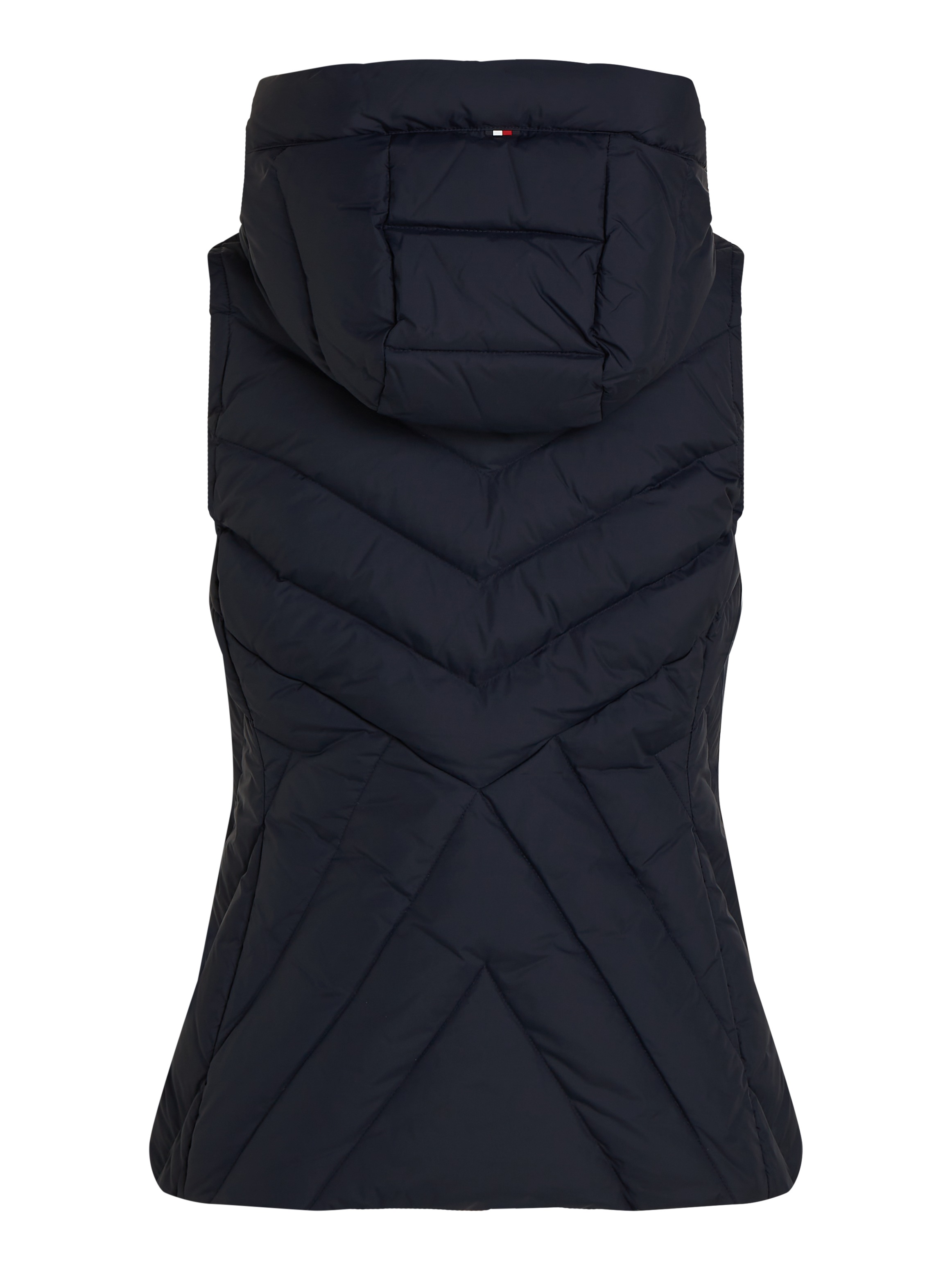 Tommy Hilfiger Steppweste »CHEVRON MW PADDED VEST«, mit mittelstarker Wattierung und Tommy Hilfiger Markenlabel