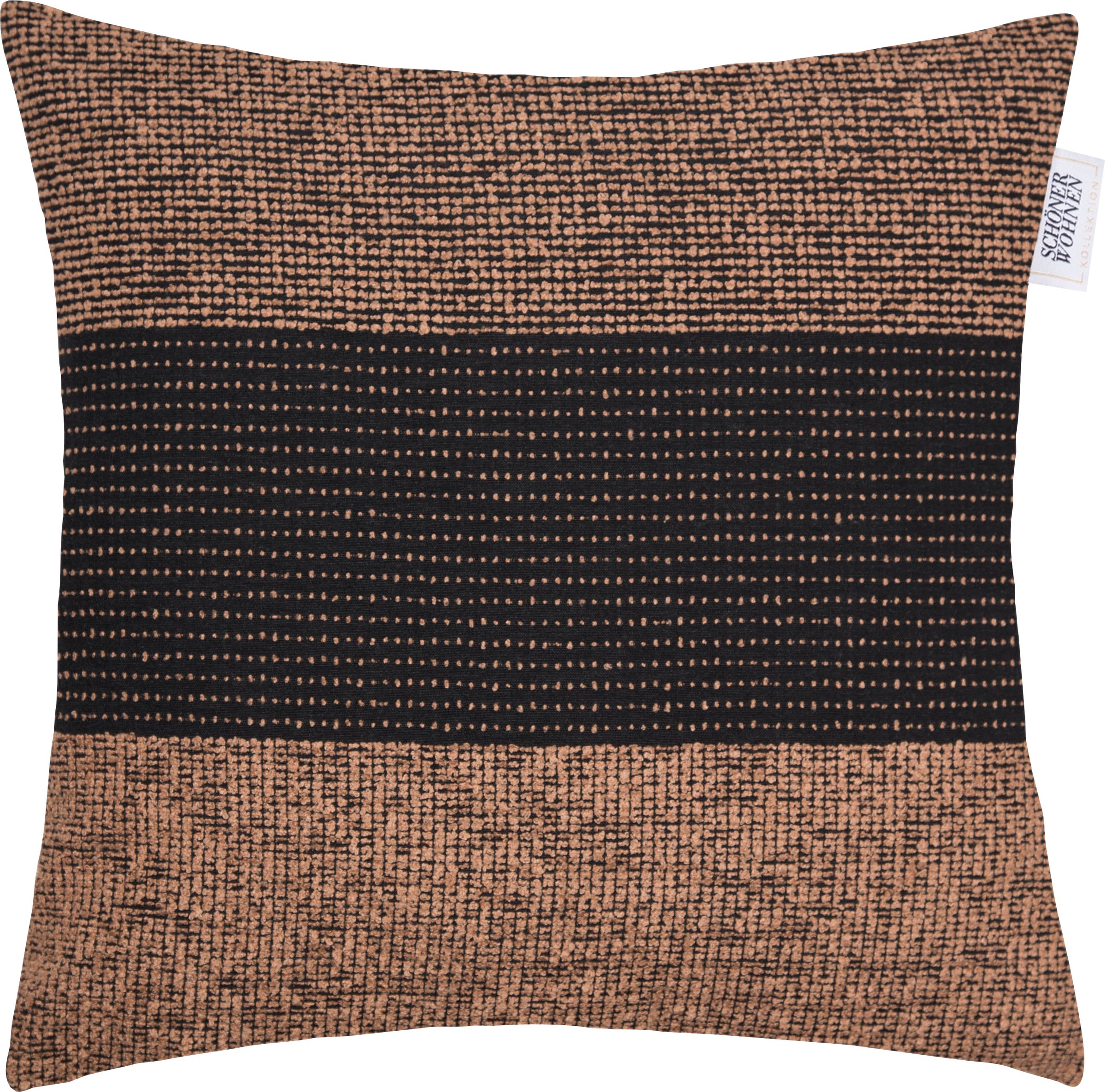 SCHÖNER WOHNEN-Kollektion Kissenbezug »Rough«, (1 St.), mit Bouclé-Struktur im Salt-Pepper Look