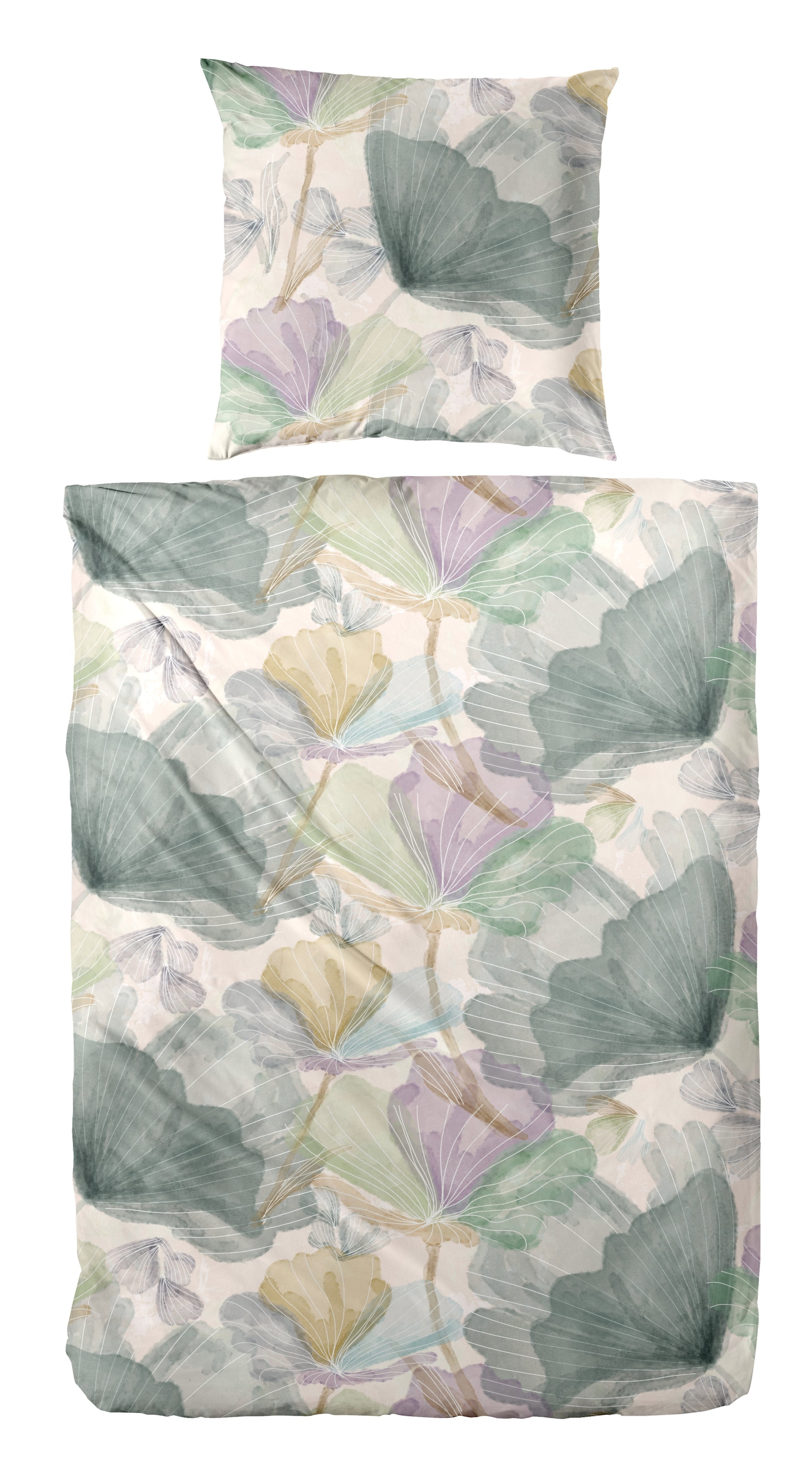Primera Bettwäsche »Mako-Satin -Bettwäsche Lucida« 2 Stk. tlg. mit frischem günstig online kaufen