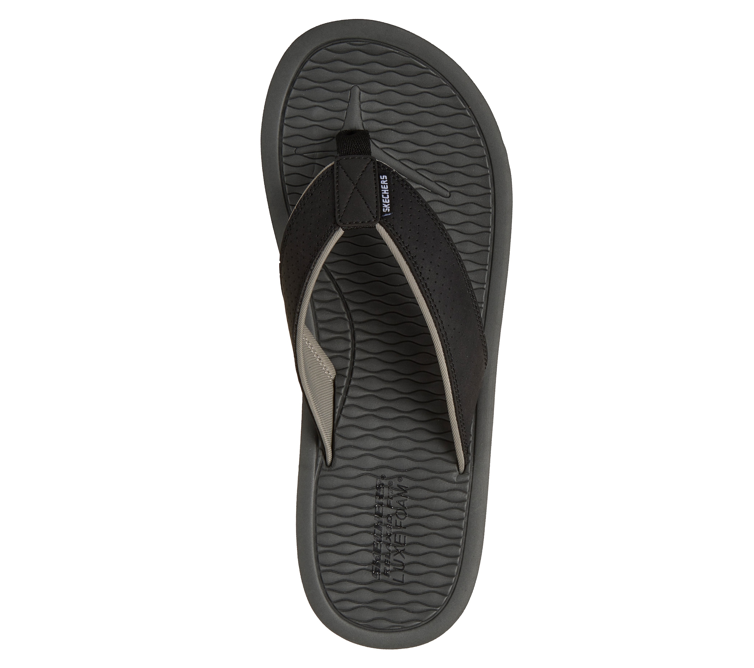 Skechers Zehentrenner »QUILL - BOARD VIEW«  Sommerschuh, Strandschuh, Badeschuh mit Memory Foam