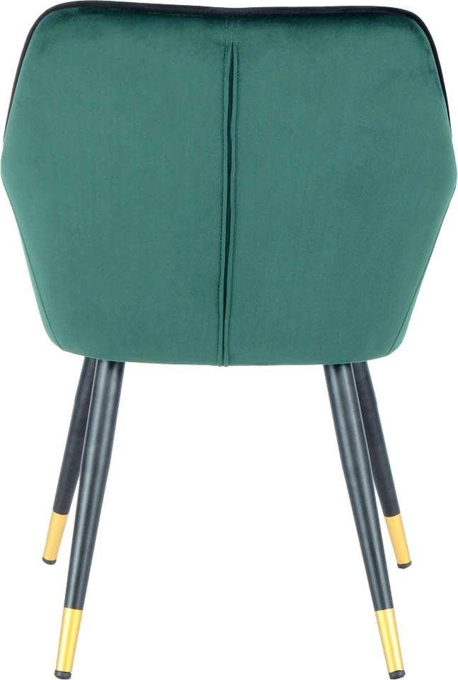 Kayoom Stuhl »Amino 525, stilvoller Design-Stuhl,samtweicher Bezug aus Velv günstig online kaufen