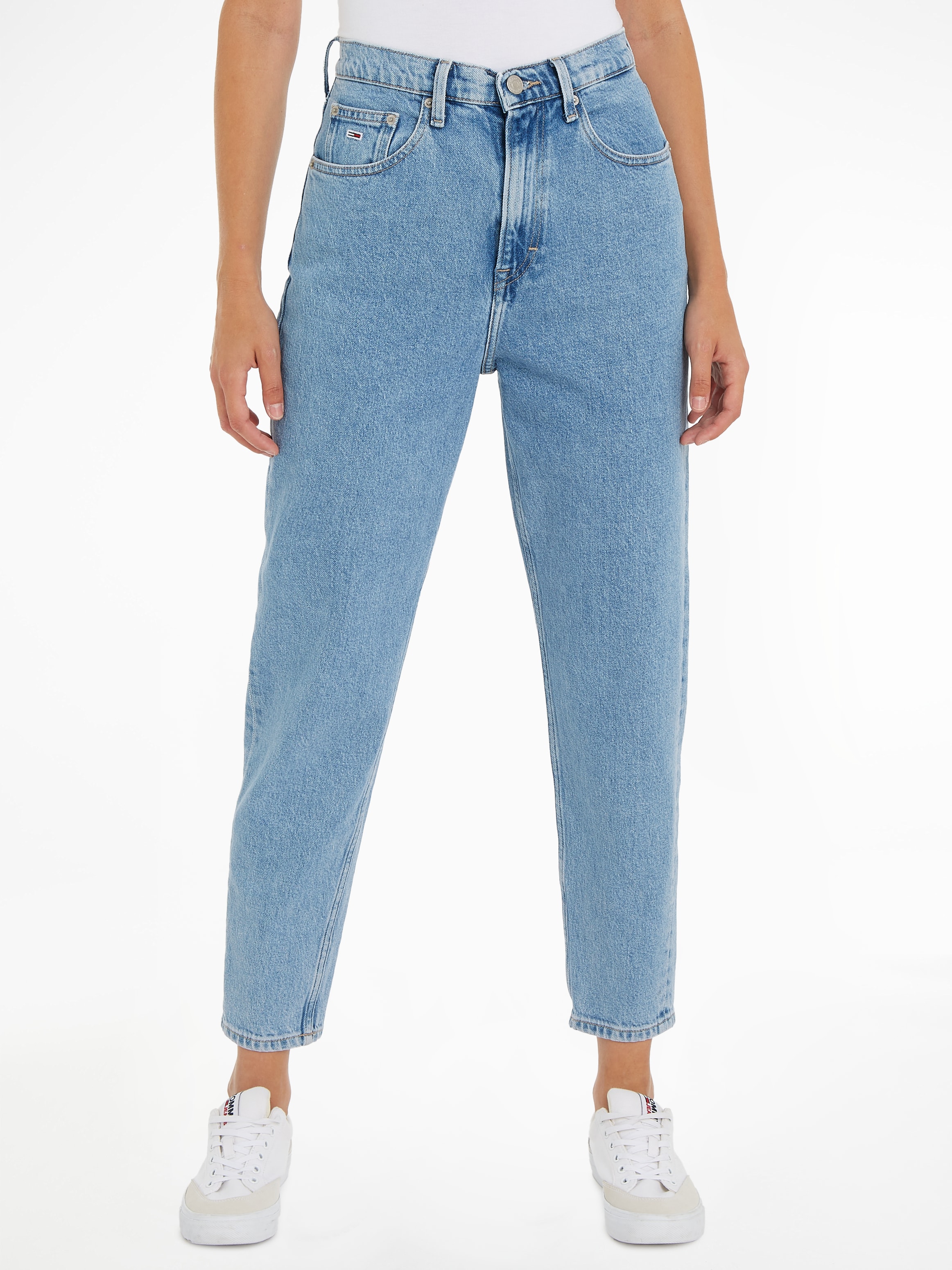Logopatch UH »MOM JEAN kaufen Mom-Jeans online TPR mit DG«, Tommy Jeans