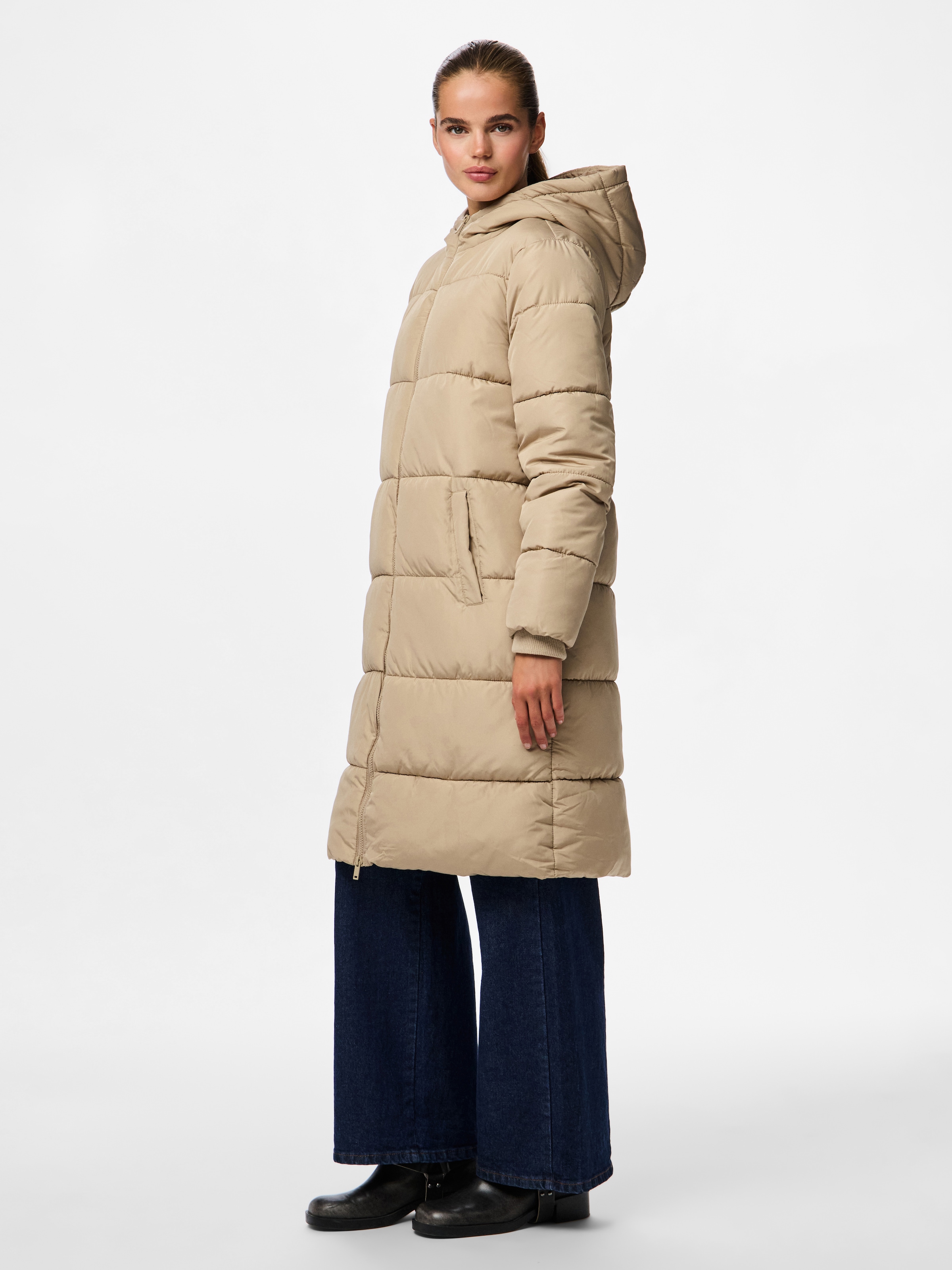 pieces Steppmantel »PCBEE NEW LONG PUFFER JACKET NOOS BC«