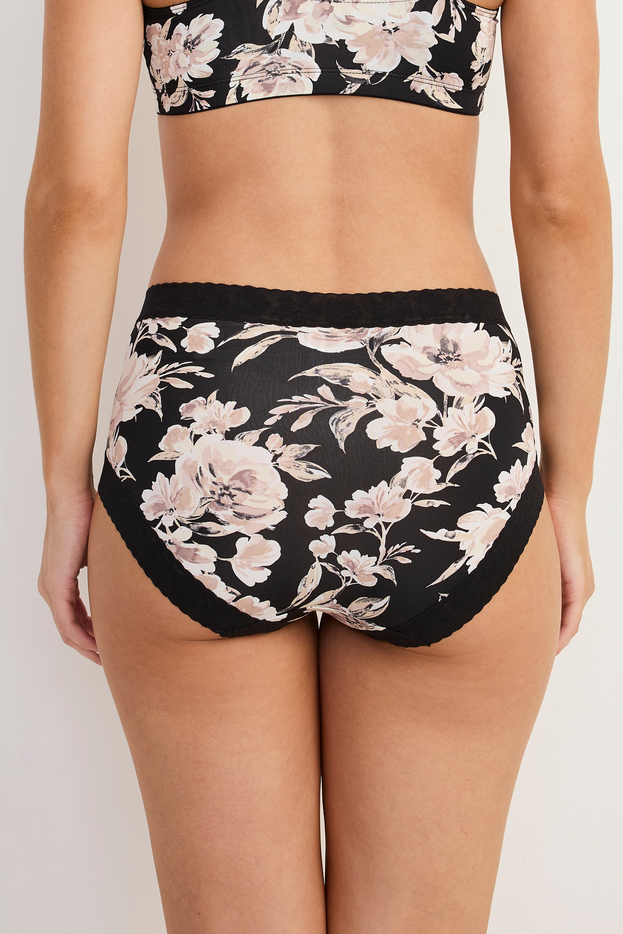 Jockey Slip »SOFT STRETCH LACE BRIEF 3PACK«, (3er Pack), Florales Muster, dehnbare Spitze