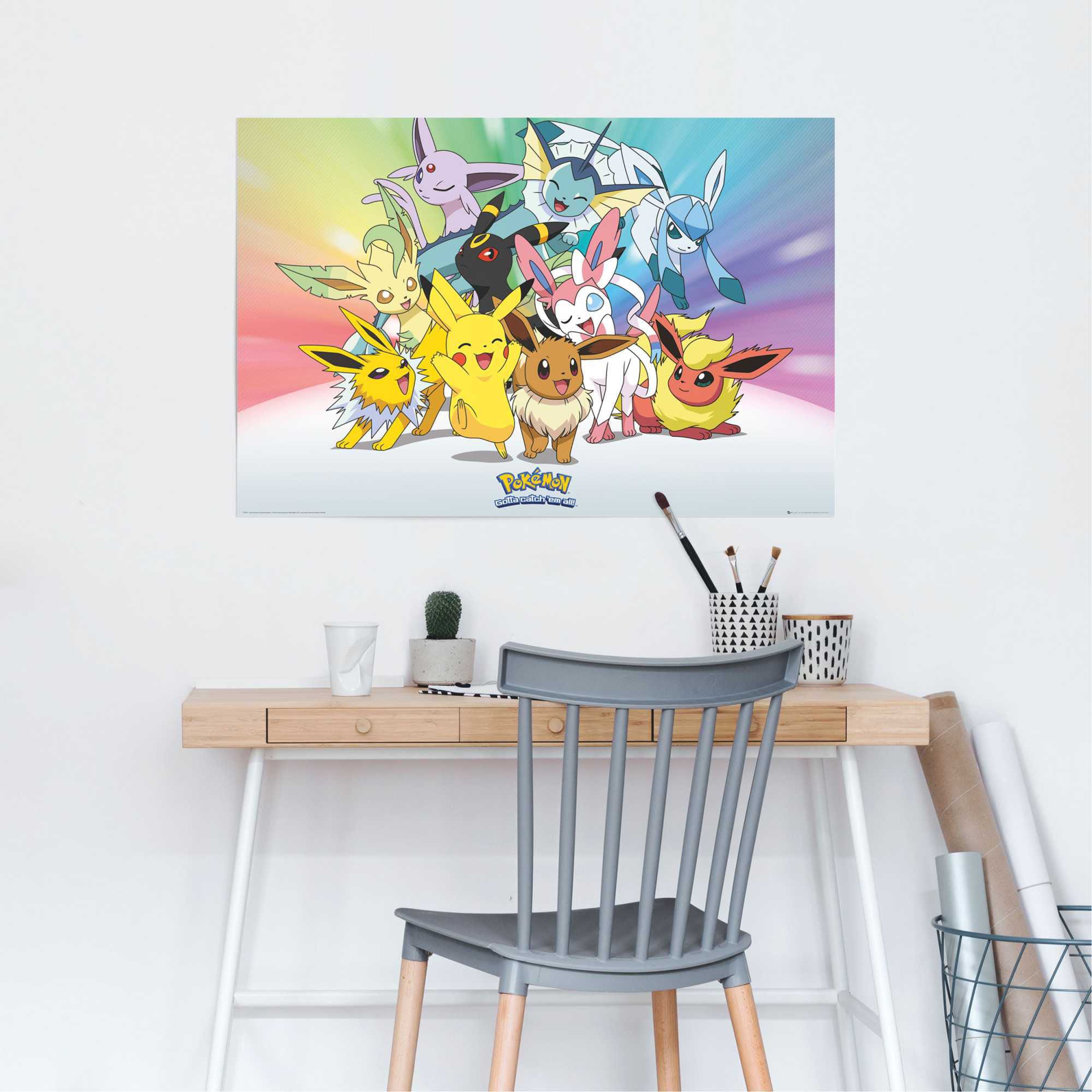 Reinders! Poster »Poster Pokemon«, Comic, (1 St.) günstig online kaufen