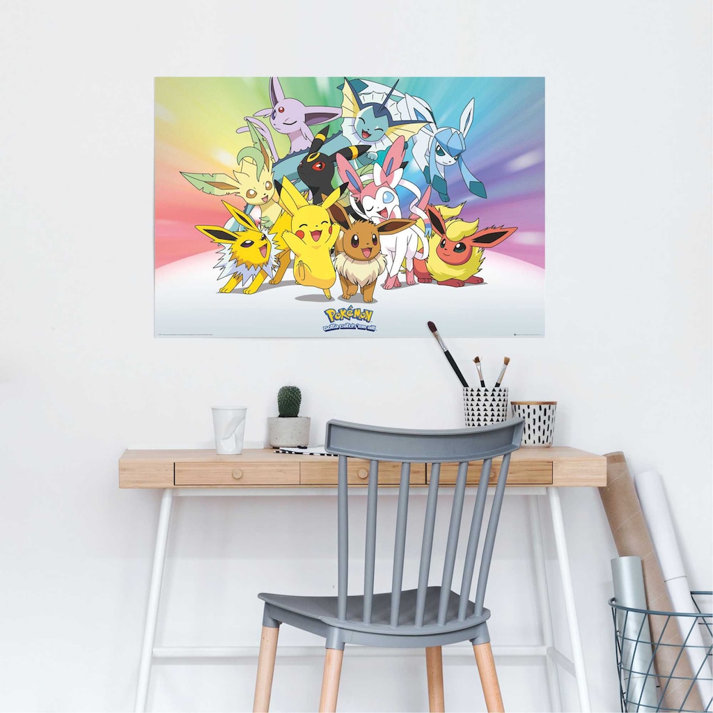 Reinders! Poster »Poster Pokemon«, Comic, (1 St.)