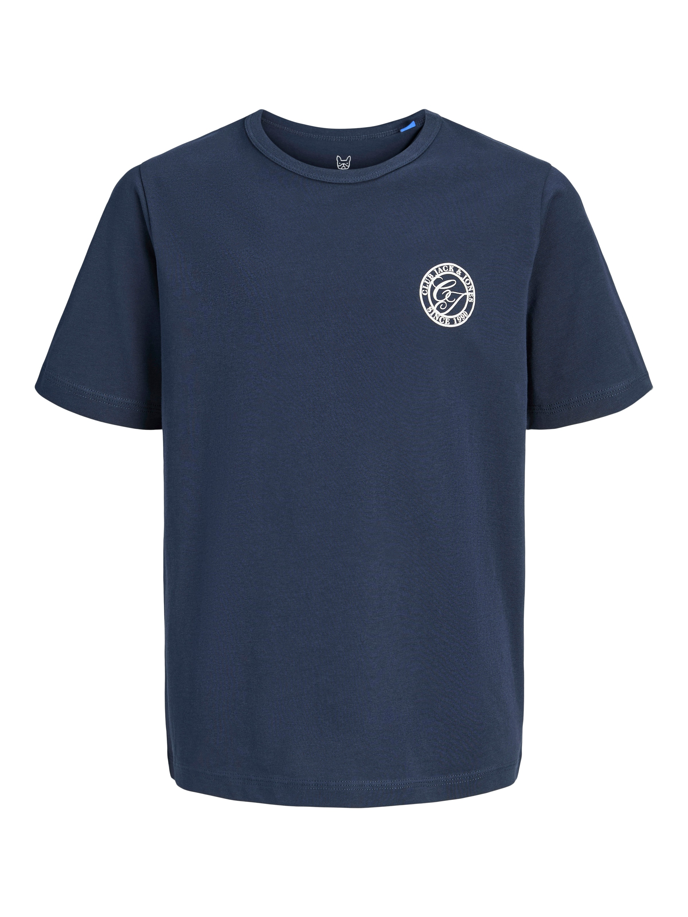 Jack & Jones Junior T-Shirt »JJALLIANCE TEE SS CREW NECK JNR« mit rundem Logopatch