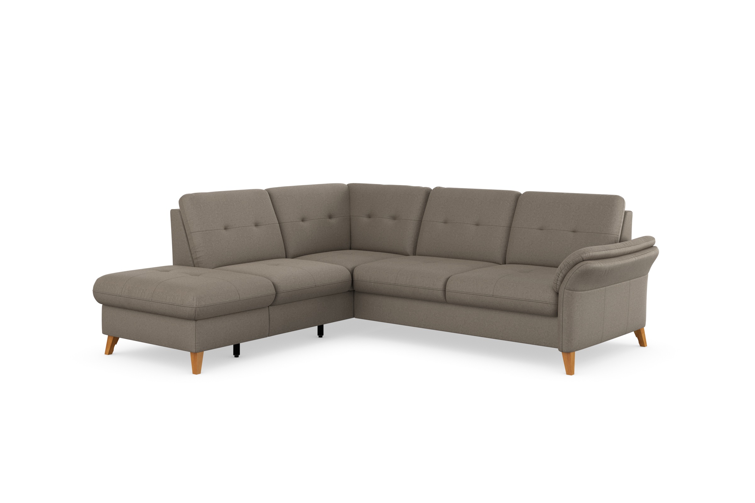 sit&more Ecksofa »Göteborg«, inkl. Sitztiefenverstellung, wahlweise mit Bettfunktion & Bettkasten
