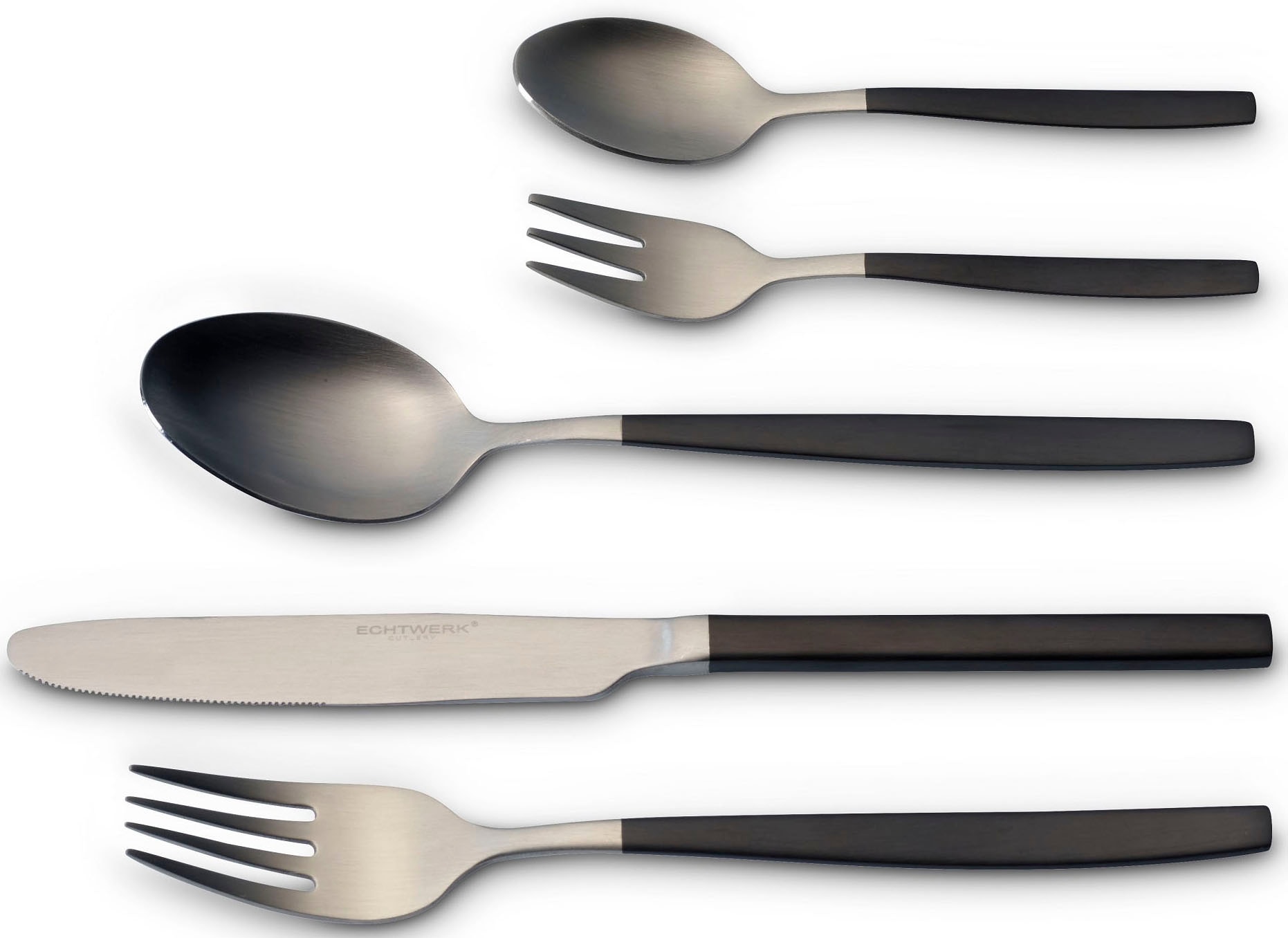 ECHTWERK Besteck-Set »Tafelbesteck "Positano Due", 20tlg« PVD-Beschichtung