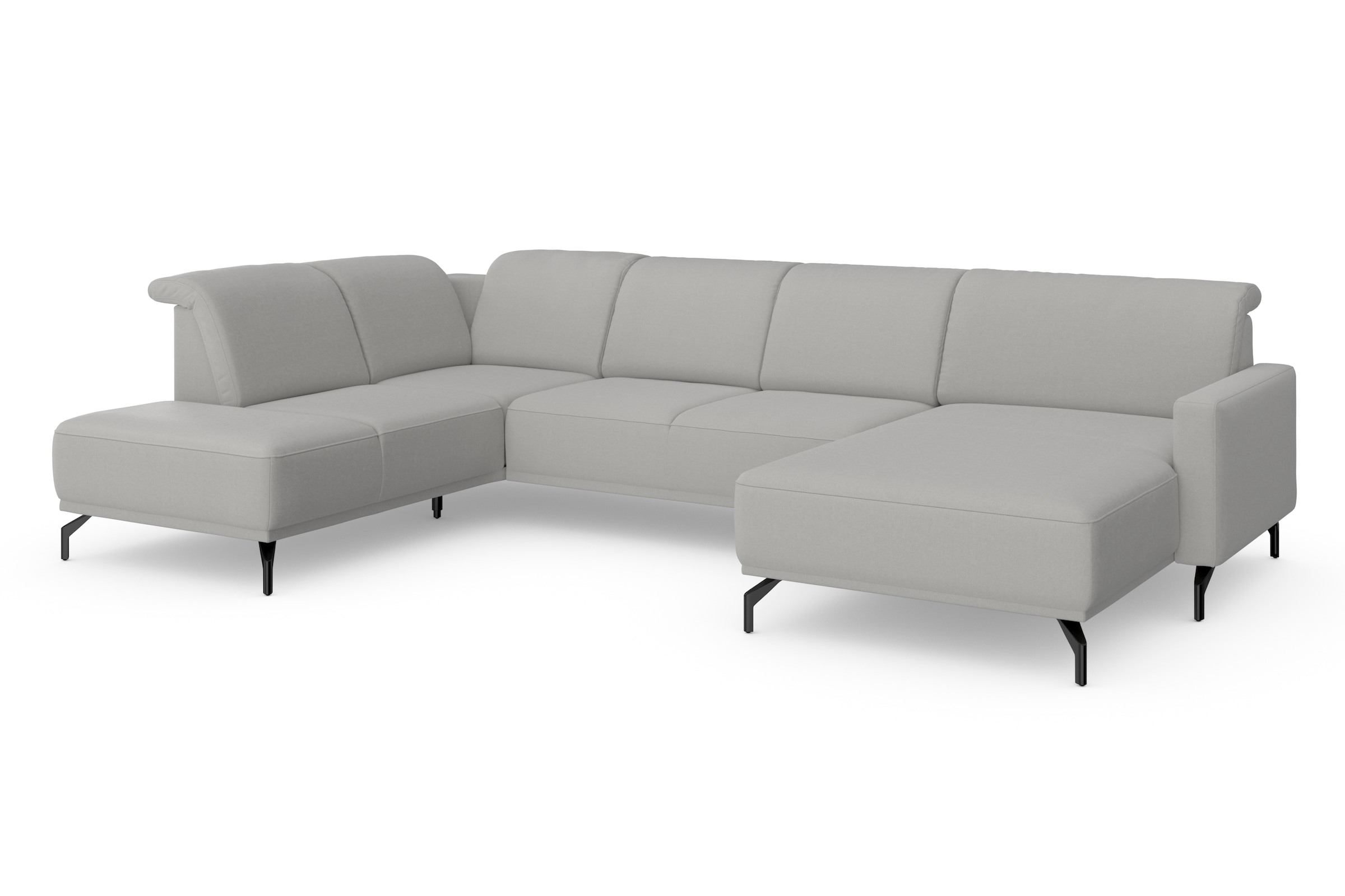 sit&more Wohnlandschaft »Bailando U-Form«, wahlweise mit Kopfteilverstellung und Vorziehsitz, motorisch