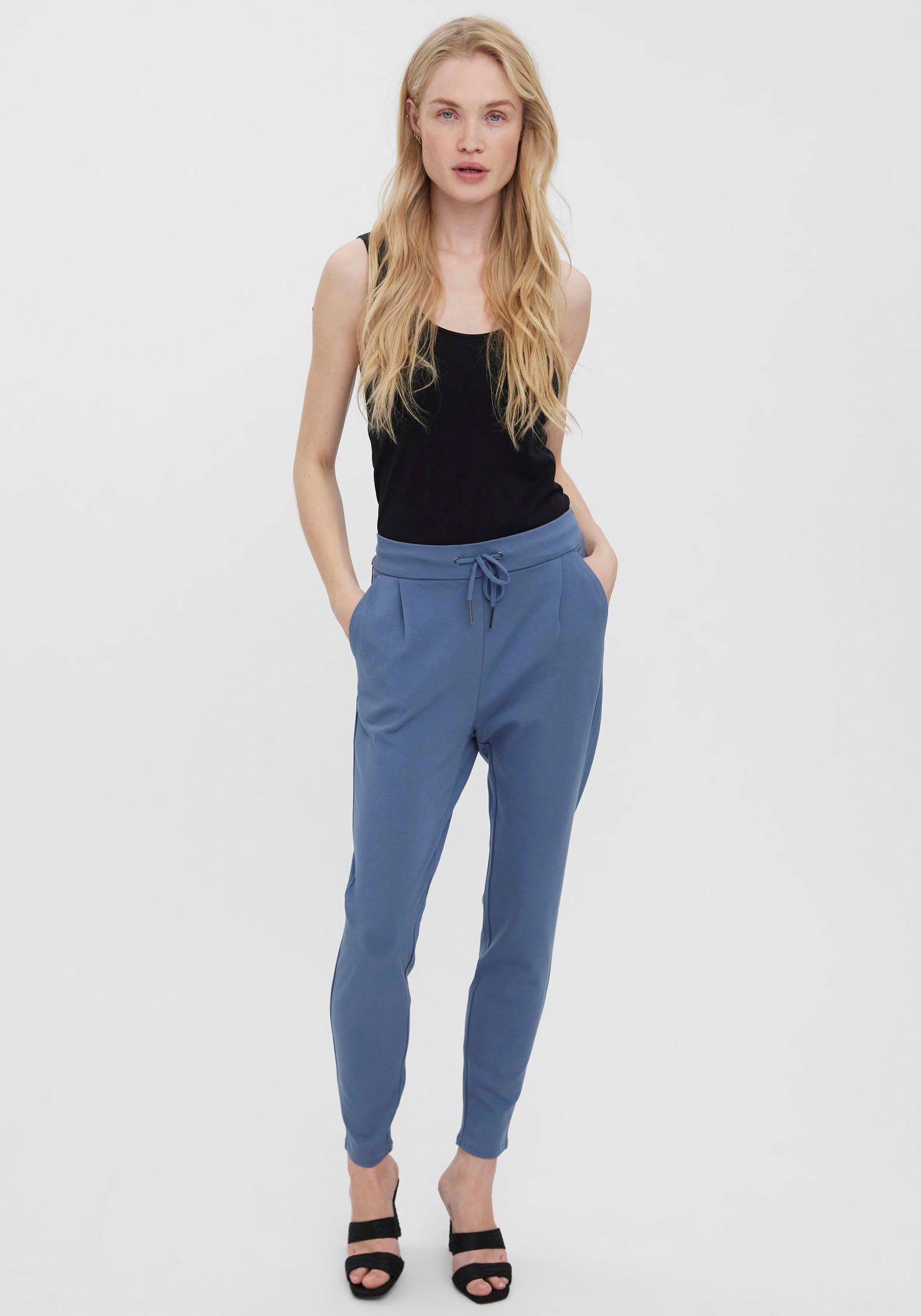 Vero Moda Jogger Pants »VMEVA MR LOOSE STRING PANT GA NOOS«  hinten mit elastischem Bündchen