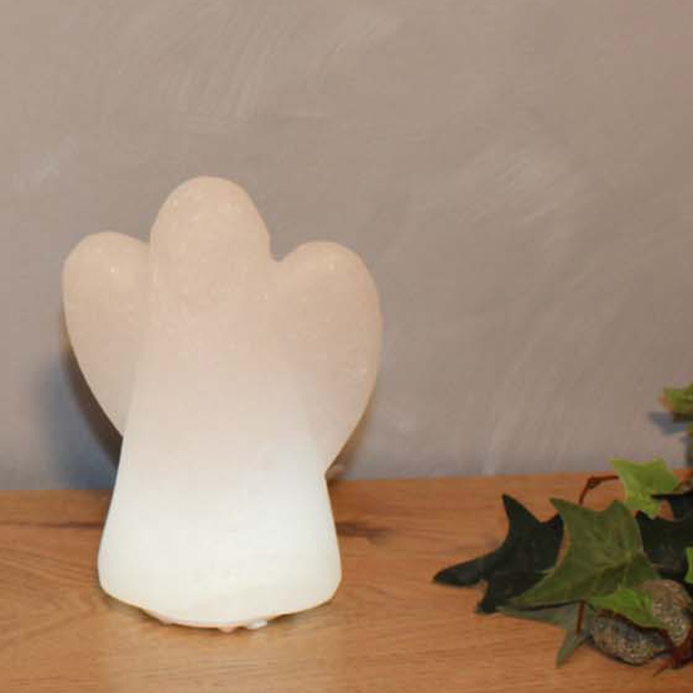 HIMALAYA SALT DREAMS Salzkristall-Tischlampe »Engel«, Leuchtmittel LED-Modu günstig online kaufen