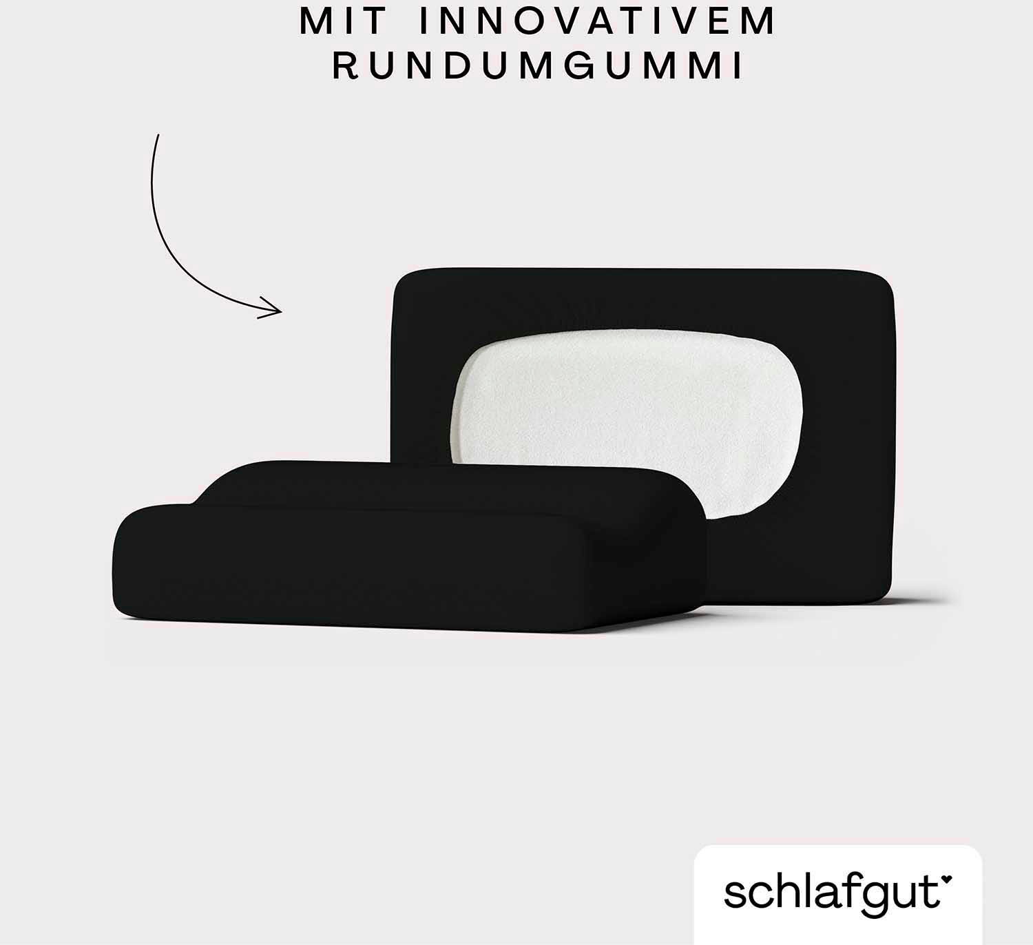 Schlafgut Kissenbezug »Pure flexibler Kissenbezug für Nackenstützkissen«, ( günstig online kaufen