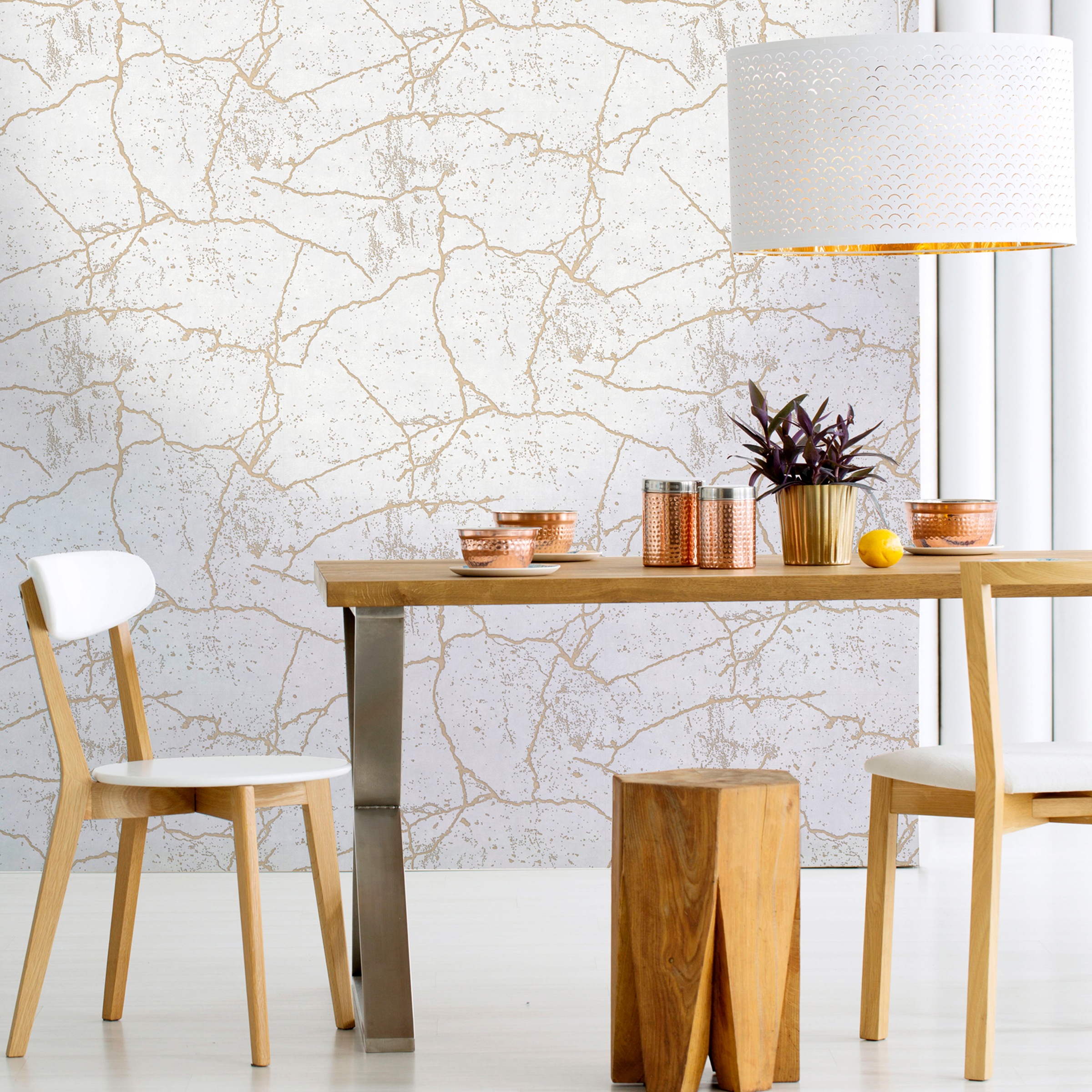 Superfresco Easy Vliestapete »Kintsugi«, animal print, 1000 cm Länge