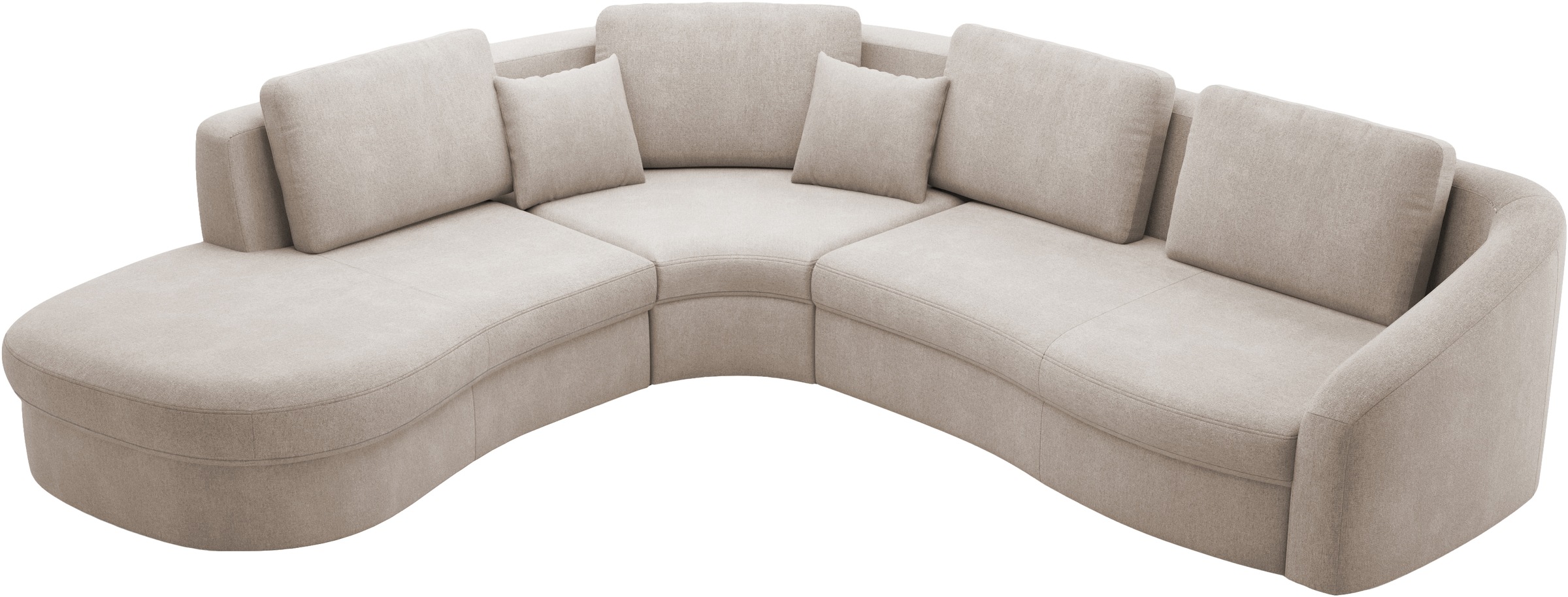 sit&more Ecksofa »Jazz L-Form«, In weiteren Größen erhältlich