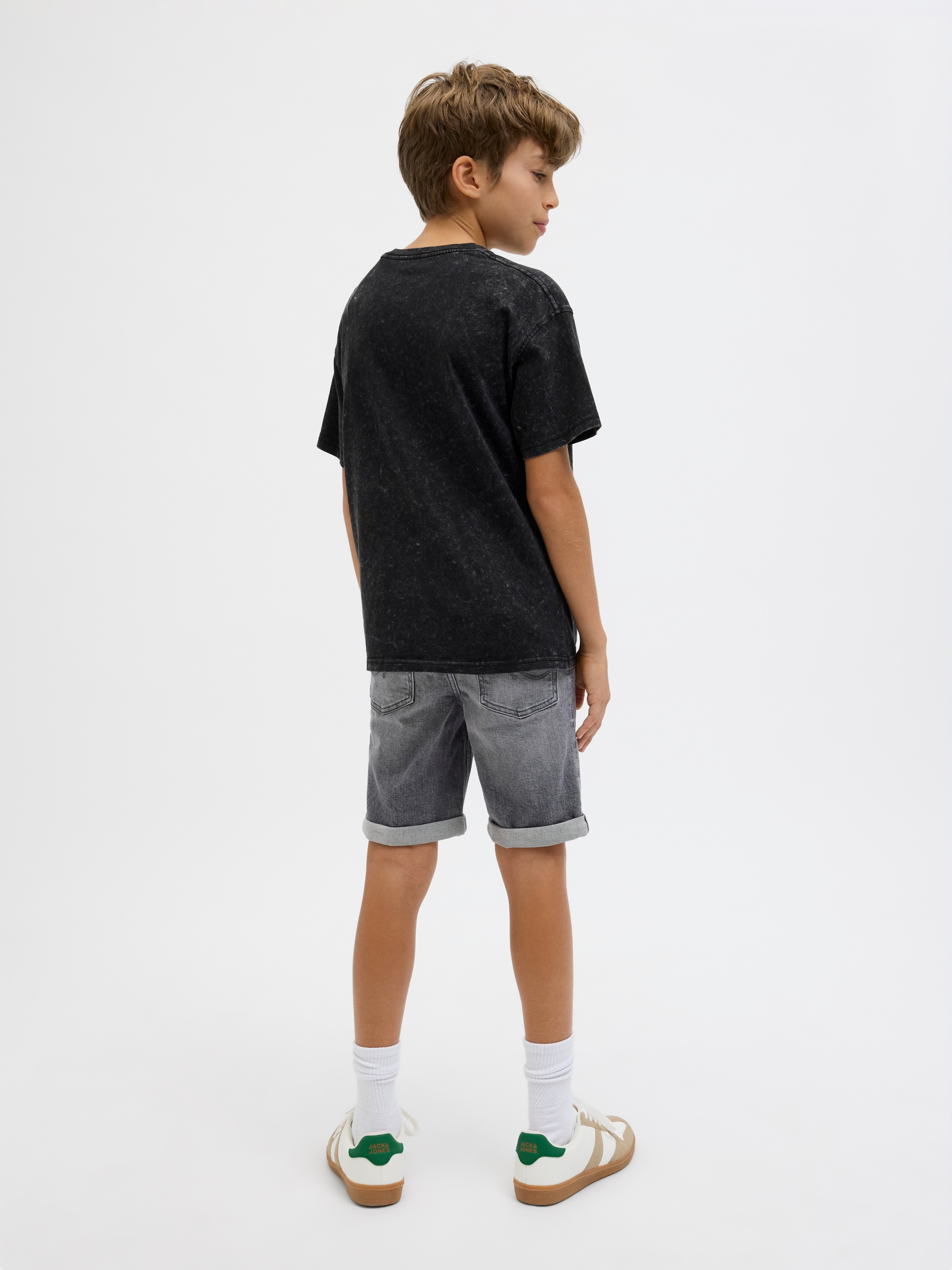 Jack & Jones Junior Shorts »JJIRICK bequem mit mittlerer Taille für Jungen«, unifarben, modisch, regular fit, Web