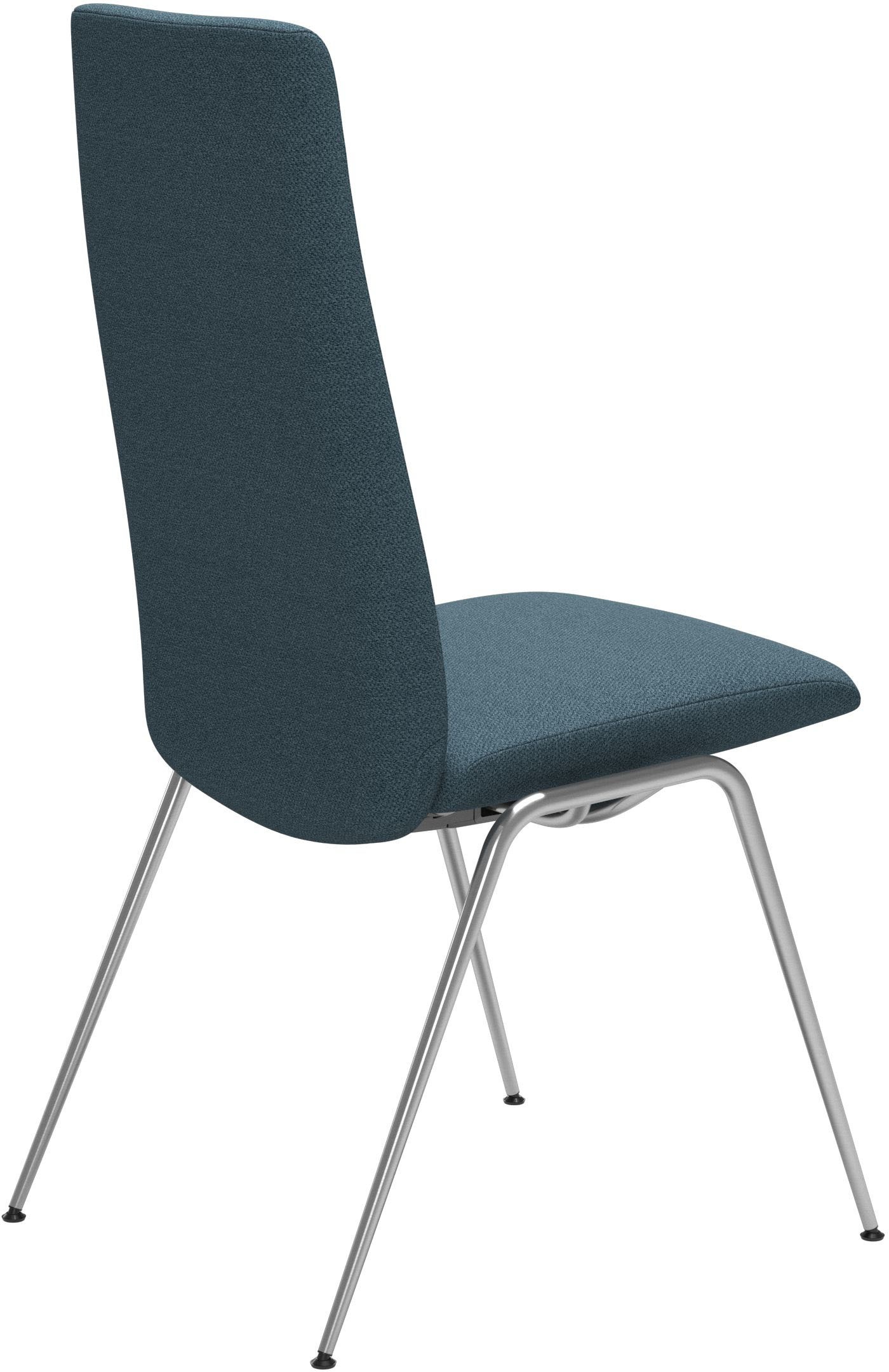 Stressless® Polsterstuhl »Laurel«, ROHLEDER Stoff Q2 FARON, High Back, Größe M, mit Beinen aus Stahl in Schwarz matt