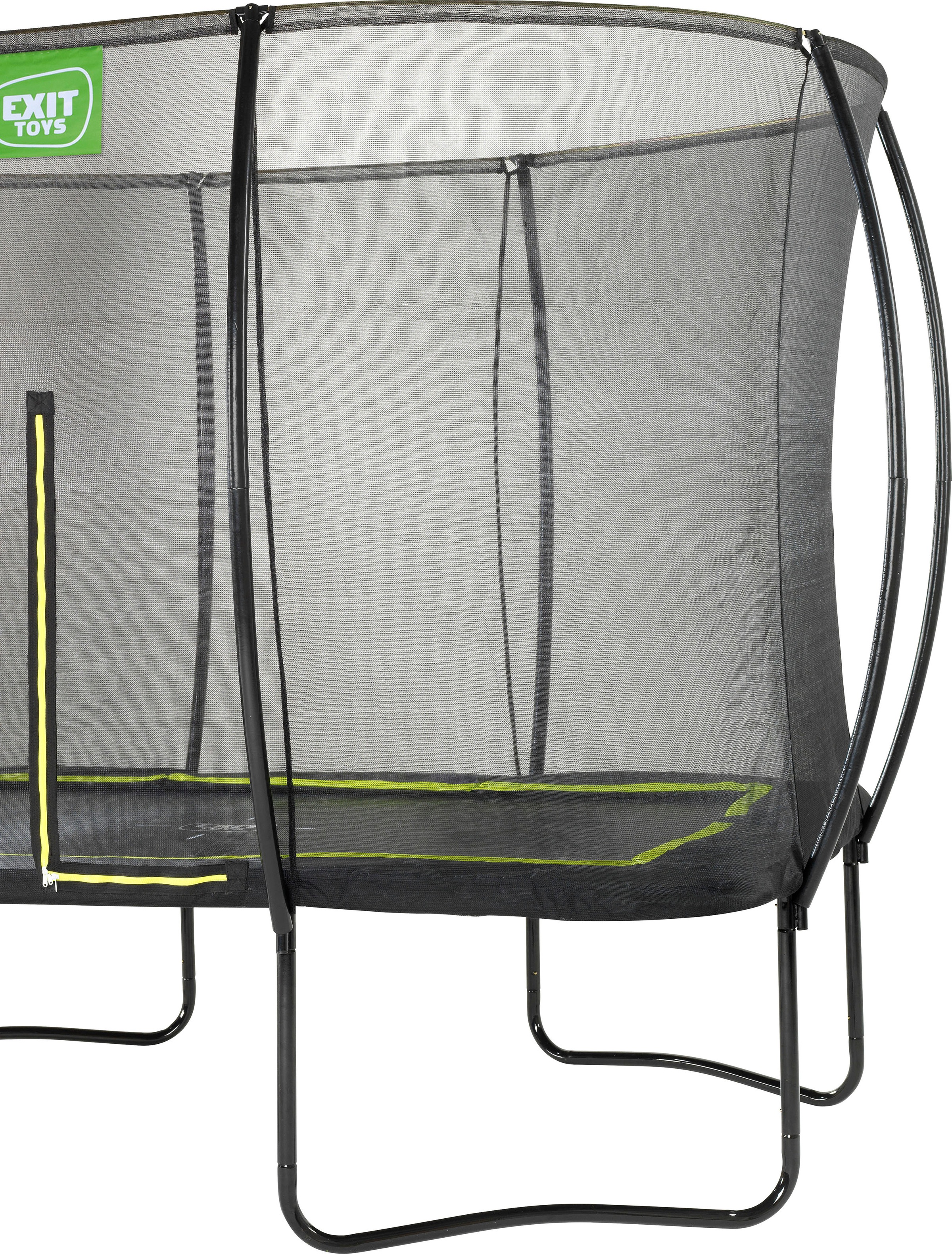 EXIT Gartentrampolin »Silhouette«, BxT: 244x366 cm, mit Sicherheitsnetz
