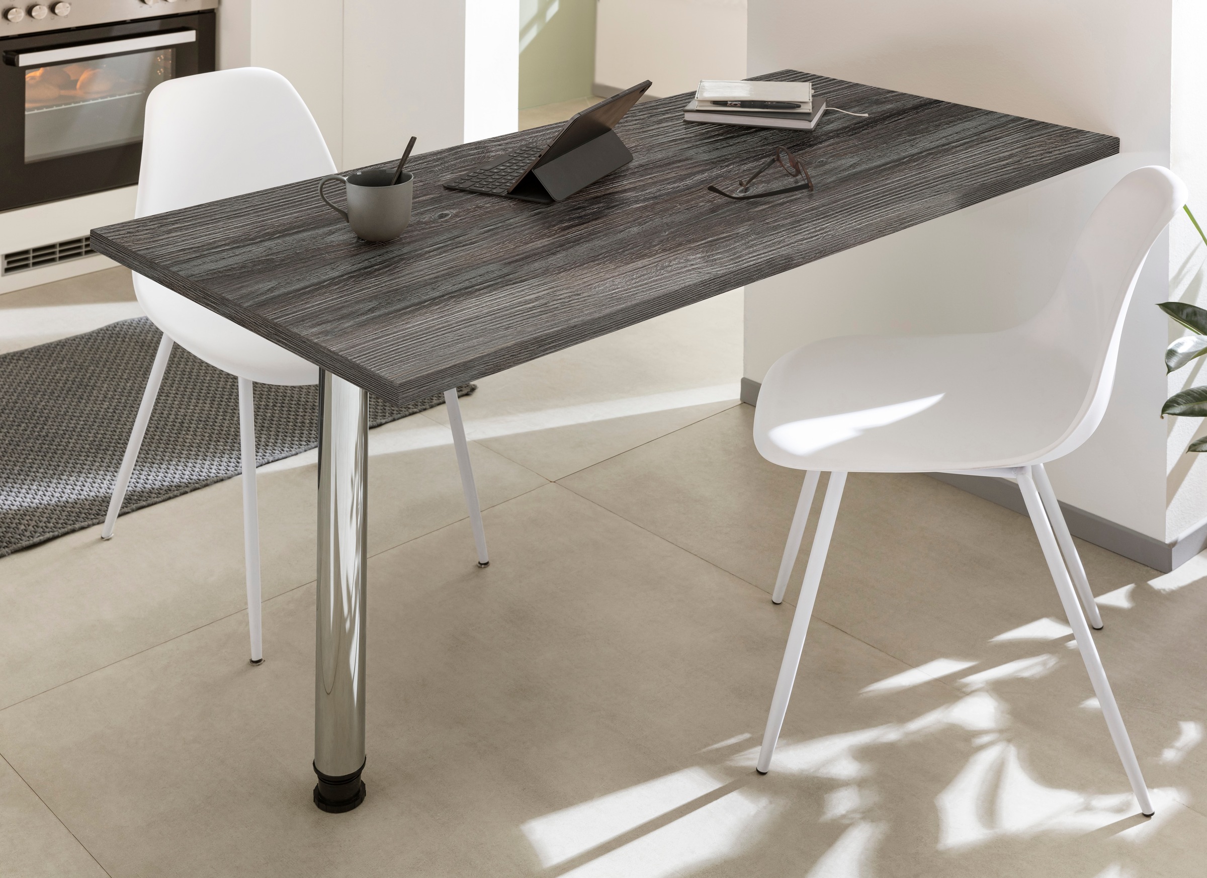 KOCHSTATION Tresentisch »KS-Virginia« 138 cm breit, ideal für kleine Küchen günstig online kaufen