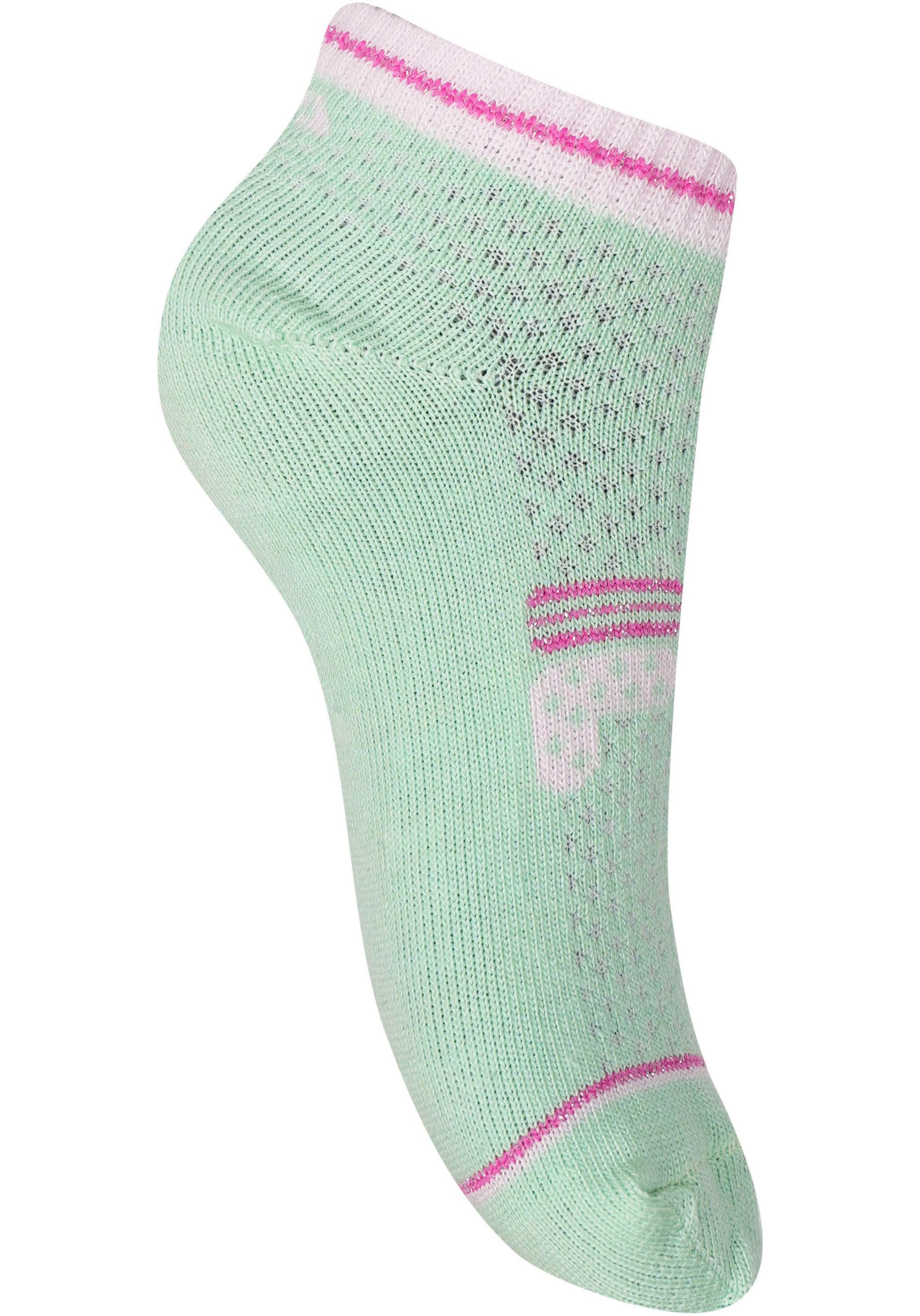 Fila Freizeitsocken »JUNIOR GIRL INVISIBLE SOCKS« 6 Stk. tlg. mit elastischem Bündchen