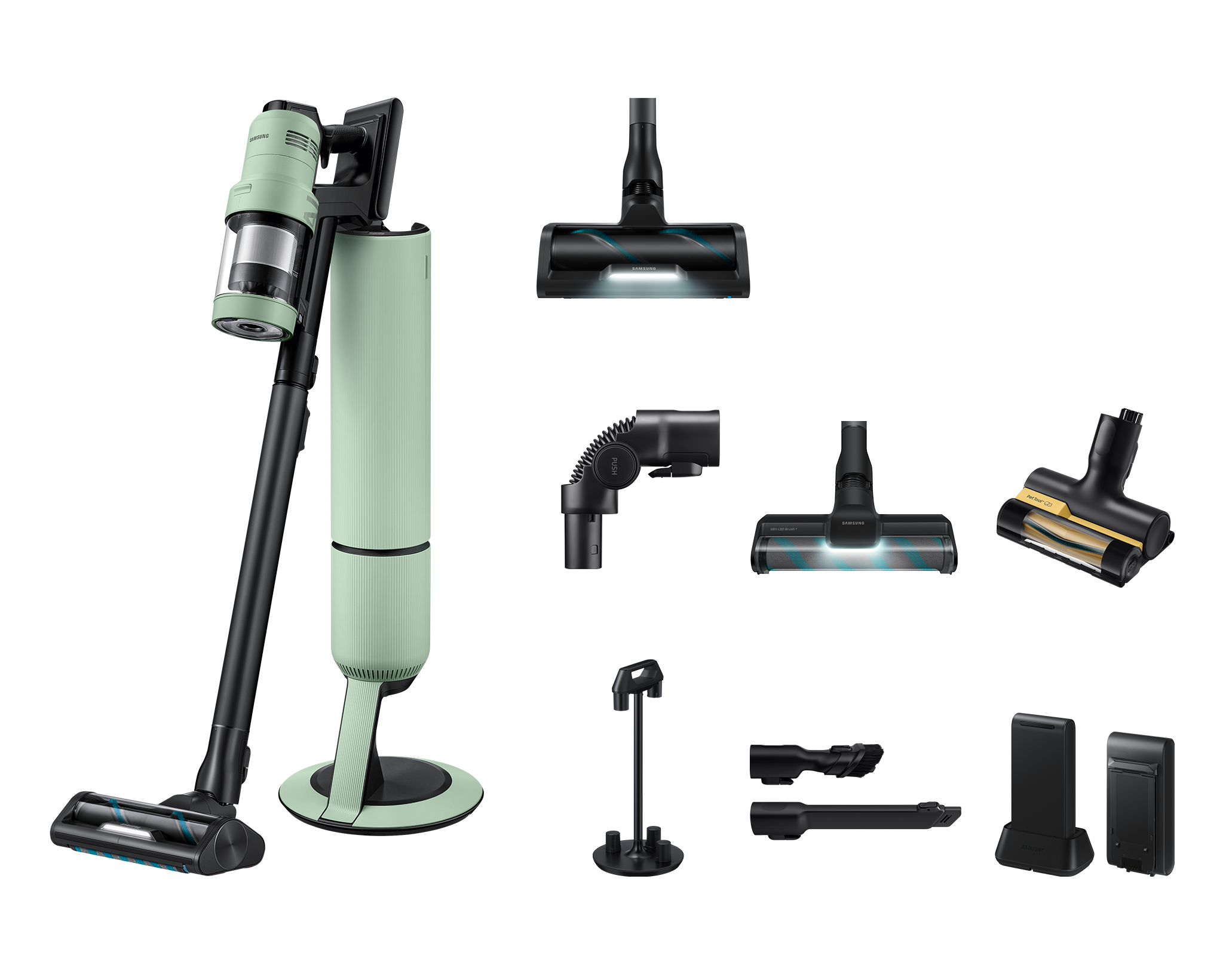 Samsung Akku-Handstaubsauger »BESPOKE AI Jet Ultra Akku+ CompleteClean, VS9 günstig online kaufen