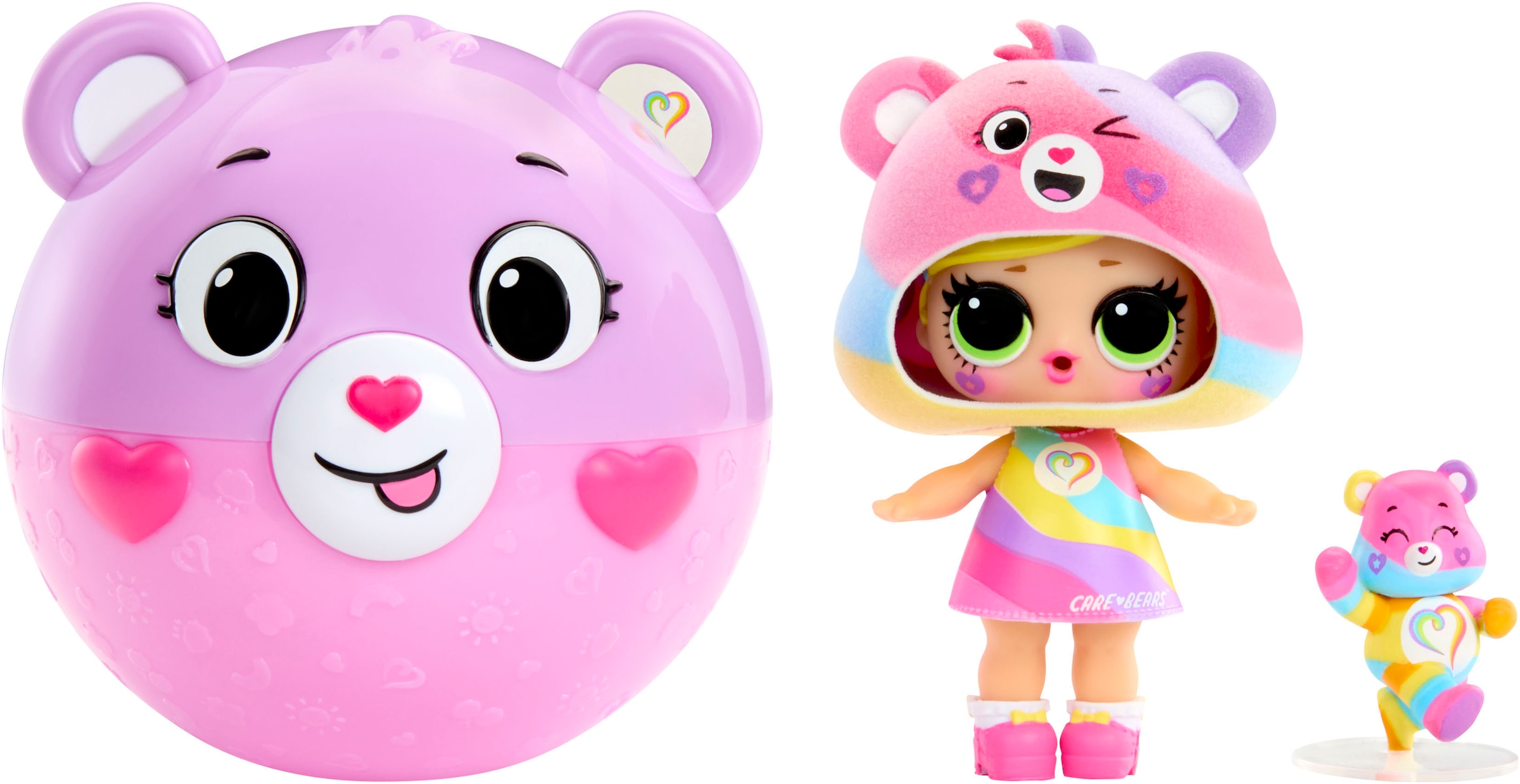 L.O.L. SURPRISE! Anziehpuppe »L.O.L. Surprise Loves Care Bears Tots«, Sortierte Lieferung