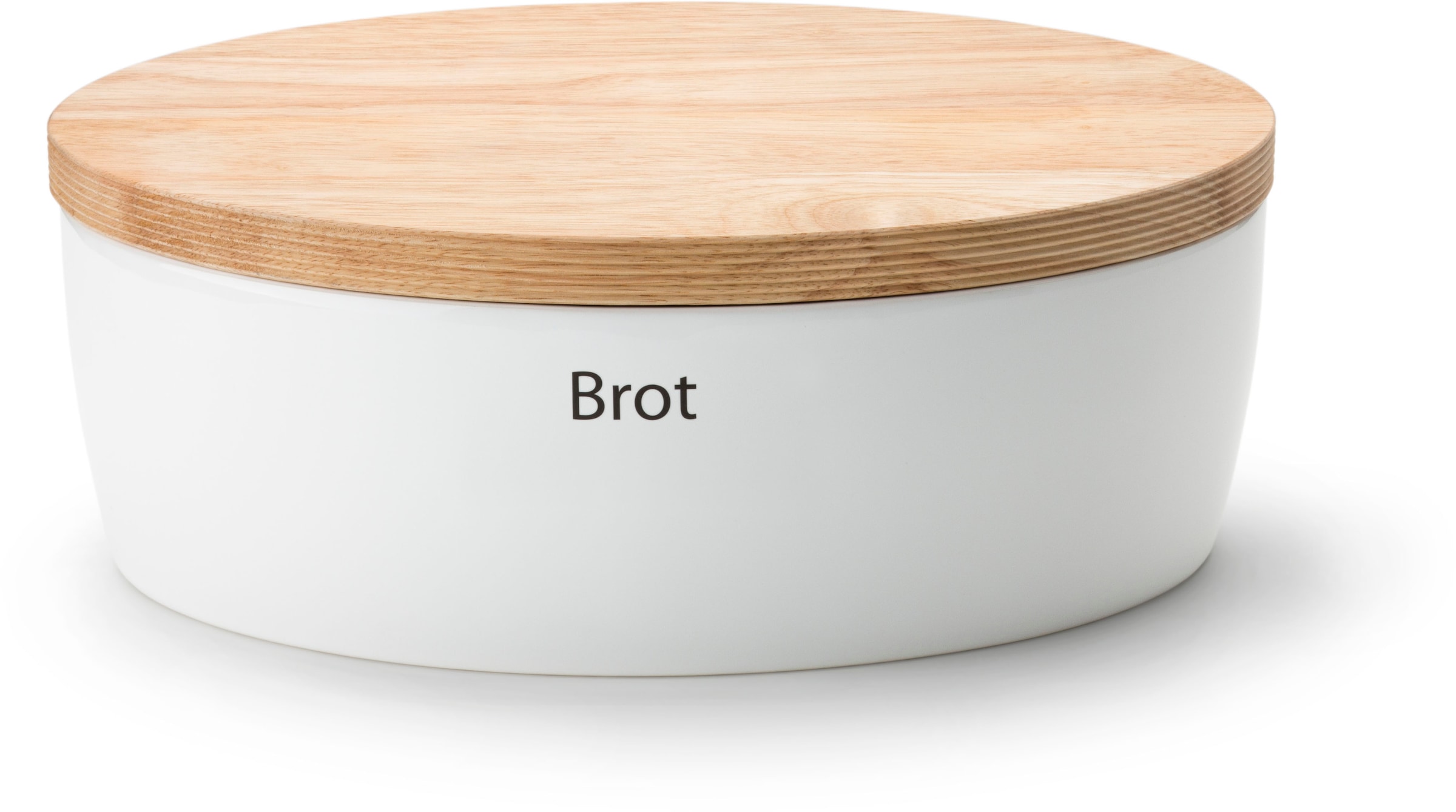 Continenta Brotkasten, (1 tlg.), Brottopf, mit Holzdeckel, auch als Brotsch günstig online kaufen
