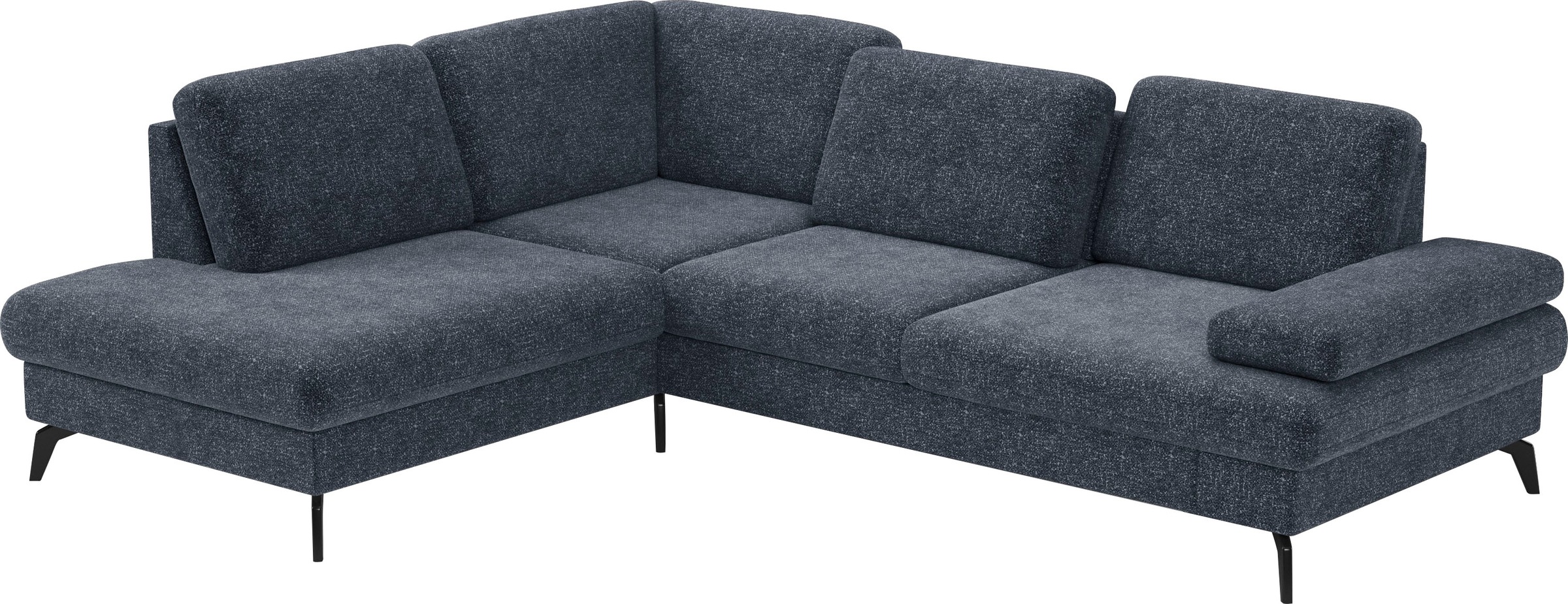 sit&more Ecksofa »Morris L-Form, inkl. Sitztiefenverstellung«, wahlweise mit Armteilverstellung, Bettfunktion & Bettkasten