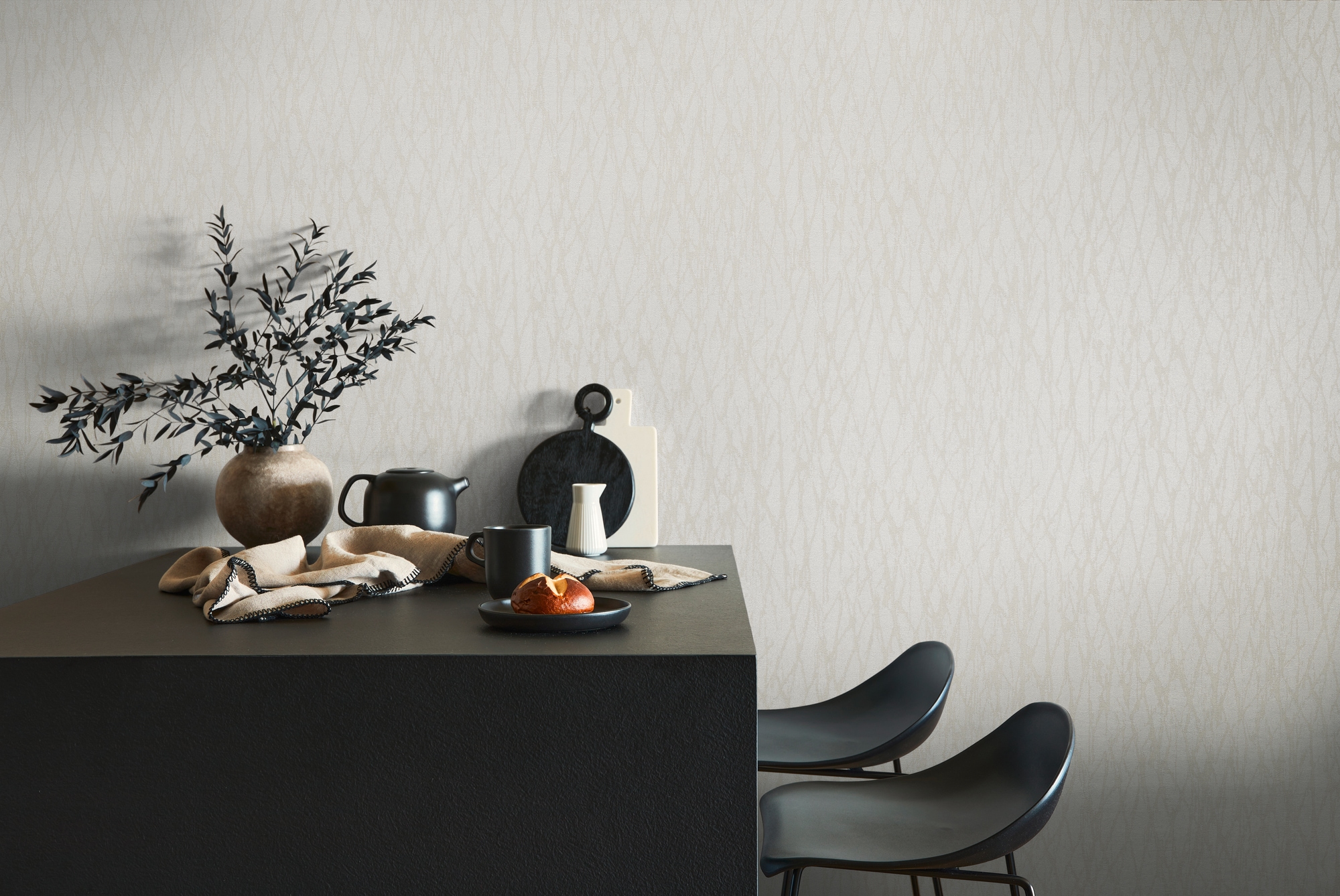 living walls Vliestapete »Smart«, leicht glänzend, Vliestapete Steintapete für Schlafzimmer Küche Wohnzimmer Stein-Optik