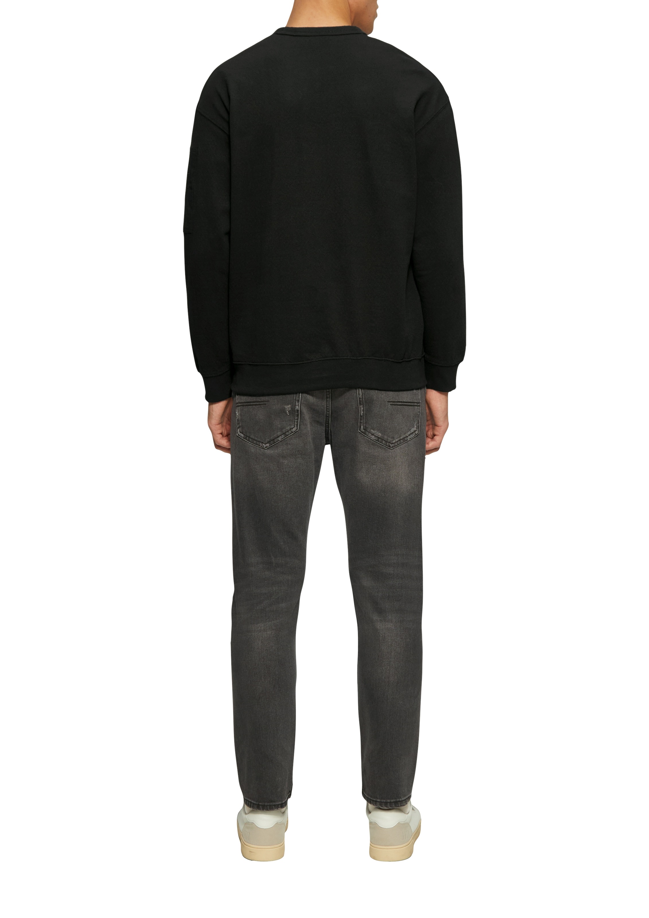 s.Oliver Sweatshirt, mit Logo Stickerei