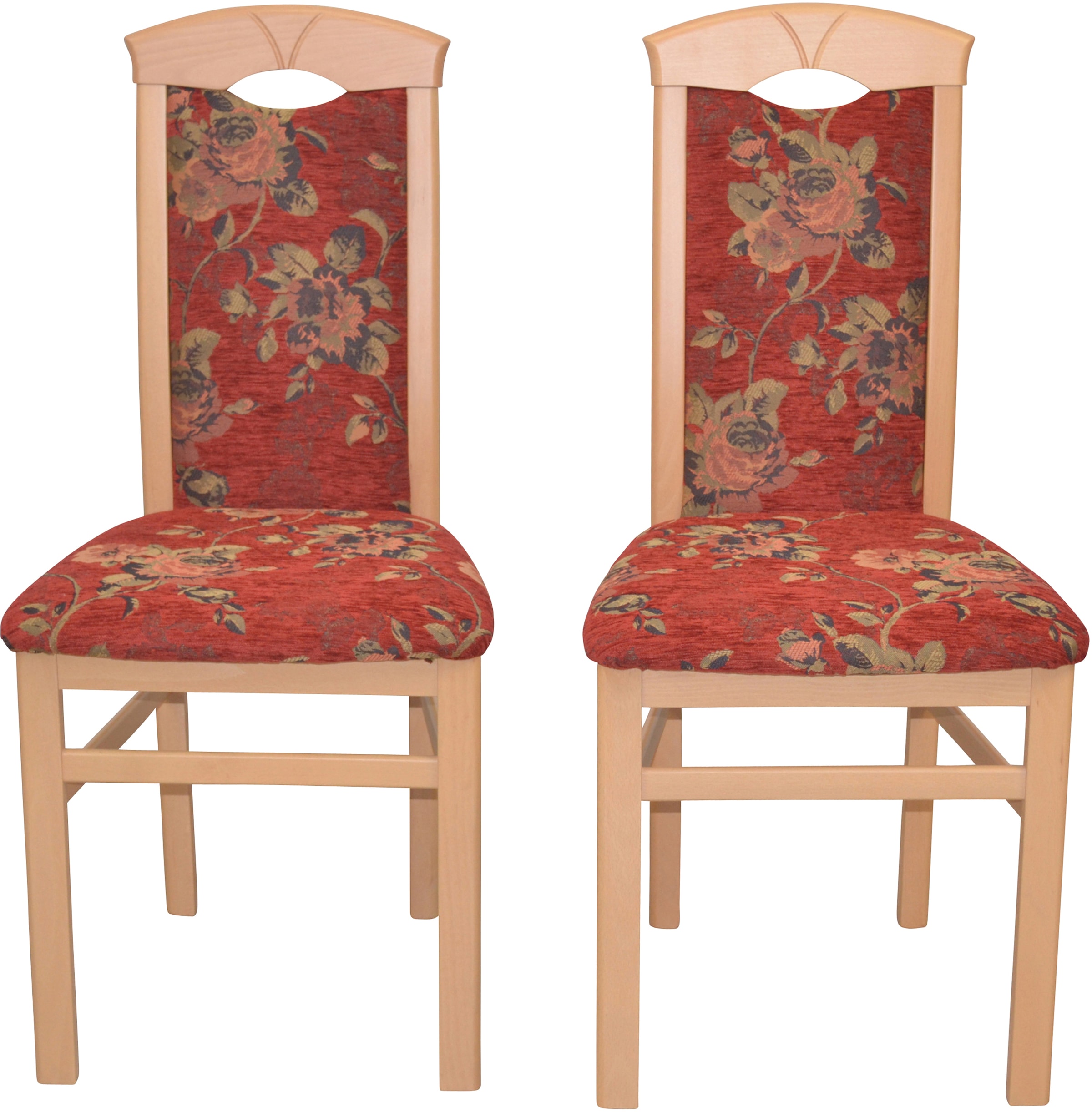 HOFMANN LIVING AND MORE Esszimmerstuhl, (Set), 2 St., Webstoff-Polyester günstig online kaufen