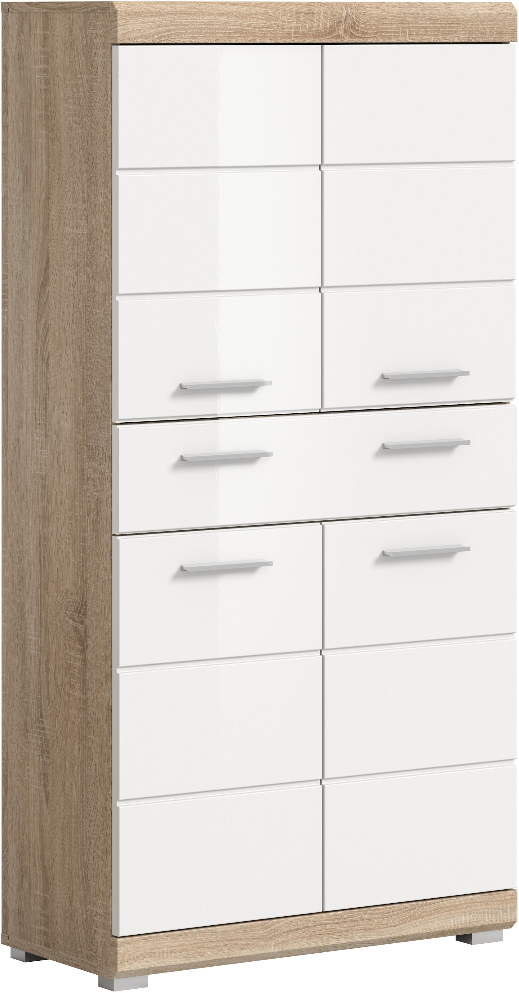 INOSIGN Midischrank »SIENA, Breite 74cm, 4 Türen, 1 Schubkasten, 4 Fächer, MDF-Front« TOPSELLER!, in verschiedenen Farben erhältlich, Badmöbel,...