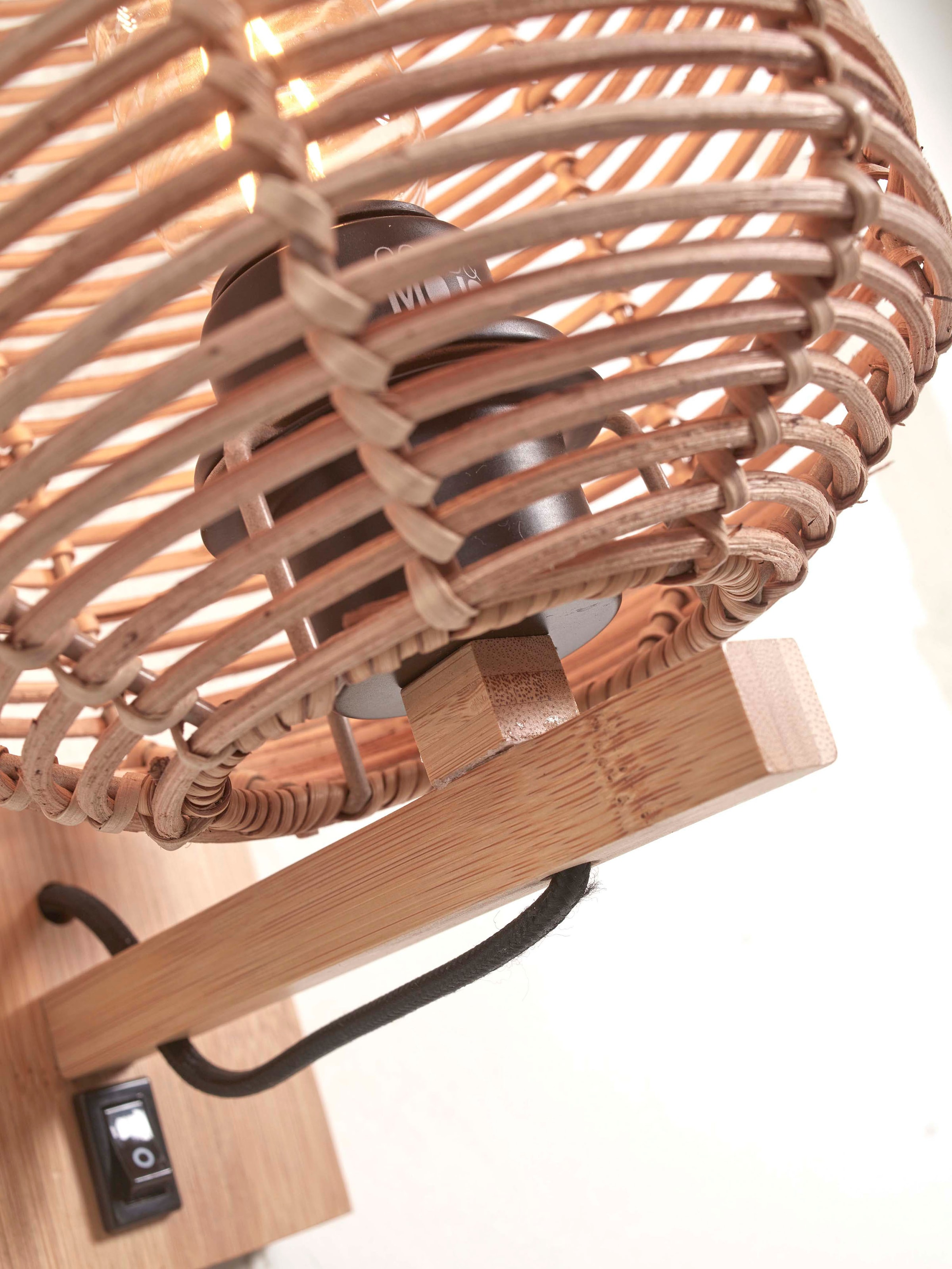 GOOD&MOJO Wandleuchte »TANAMI« E27 1 Stk.