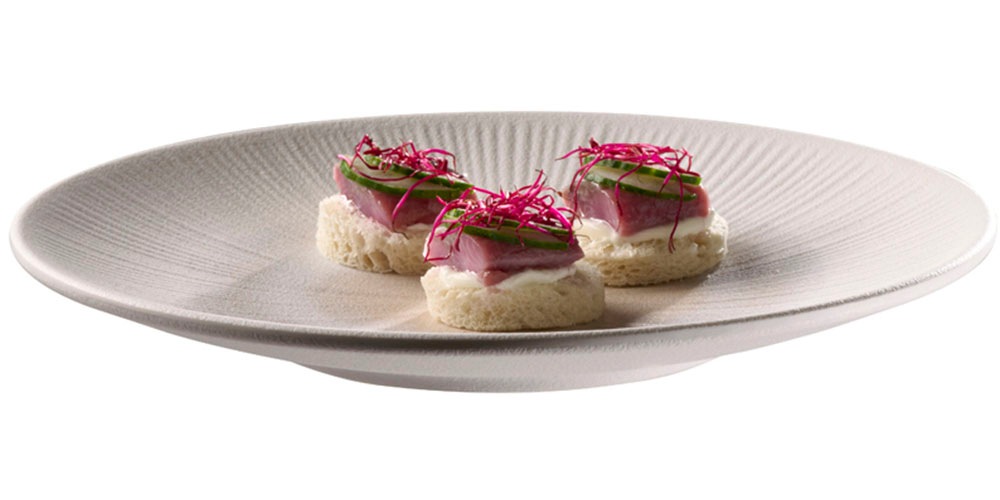 APS Teller »Servierteller "BLUSH" Ø 26 cm, Höhe ca. 3 cm« aus Melamin, besonders leicht, robust und bruchsicher