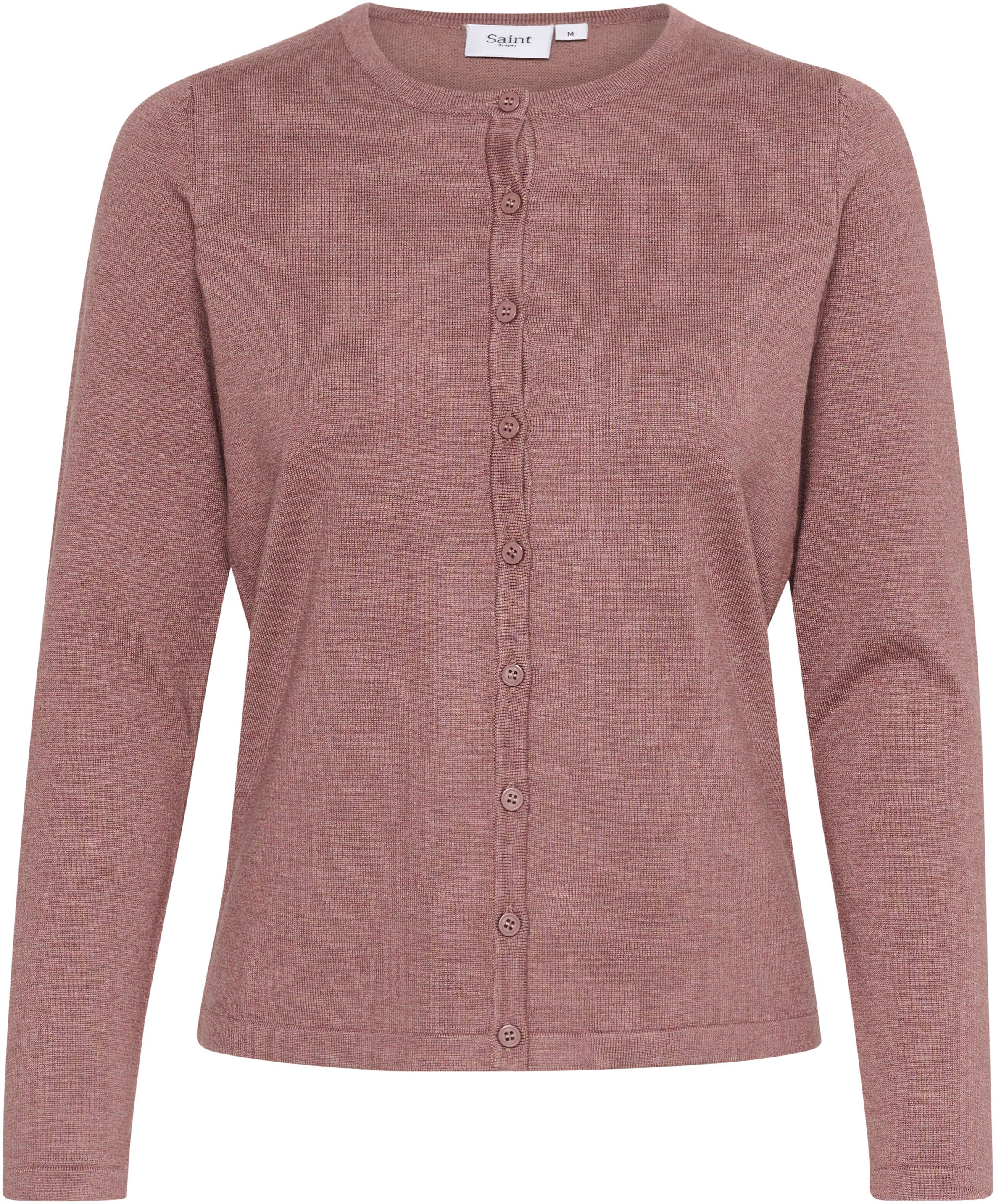 Saint Tropez Strickjacke »A8661, MilaSZ R-Neck Cardigan« Viskose Feinstrick, Classic Fit