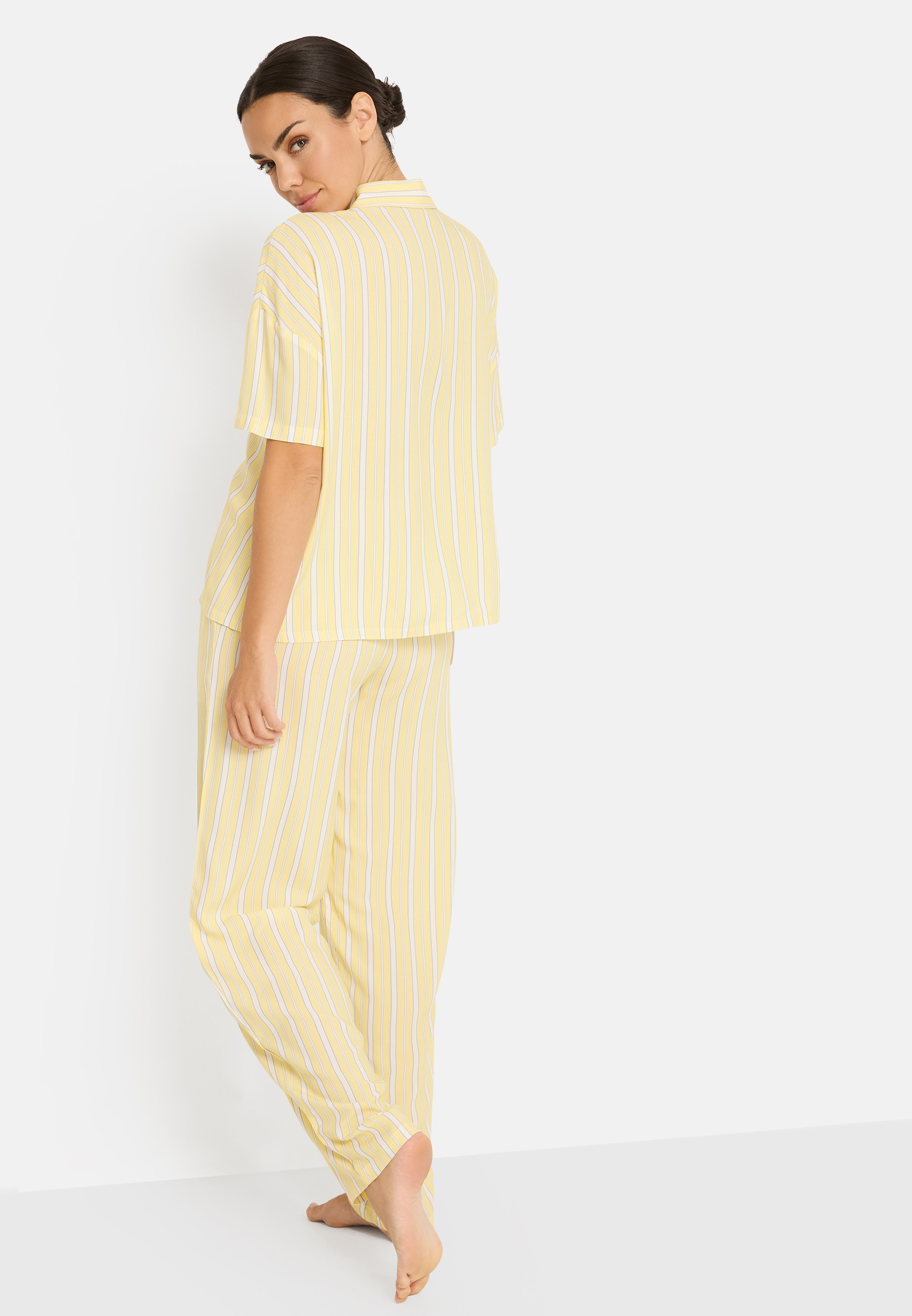 LSCN by LASCANA Pyjama Set, 2 mit weiter Ballon-Hose