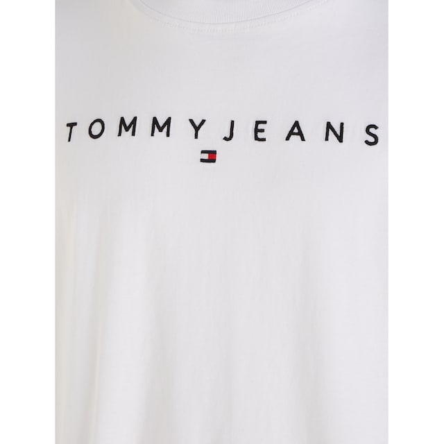 Tommy Jeans Plus T-Shirt »TJM REG LINEAR LOGO TEE EXT«, mit Tommy Jeans  Logo-Schriftzug bestellen