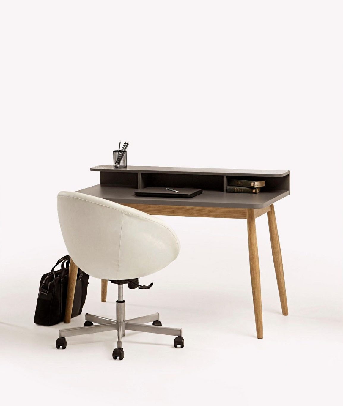 Woodman Schreibtisch »Francy« im skandinavian Design, 120 cm Breite, FSC®-z günstig online kaufen