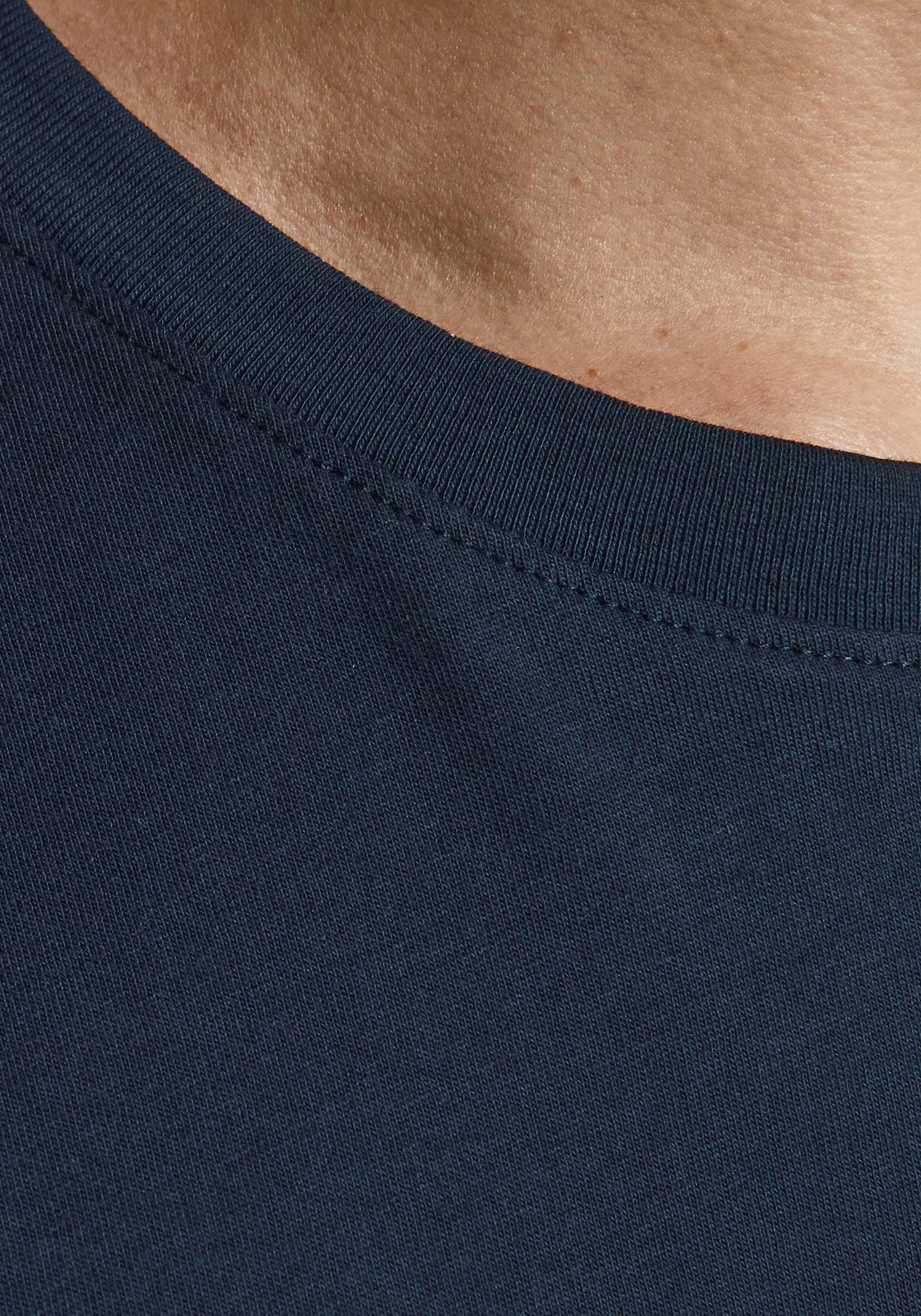 Jack & Jones T-Shirt »JJECORP   mit Print, vielseitig kombinierbar für den Alltag« Logodruck, modisch, regular fit, Baumwolle, Rundhals