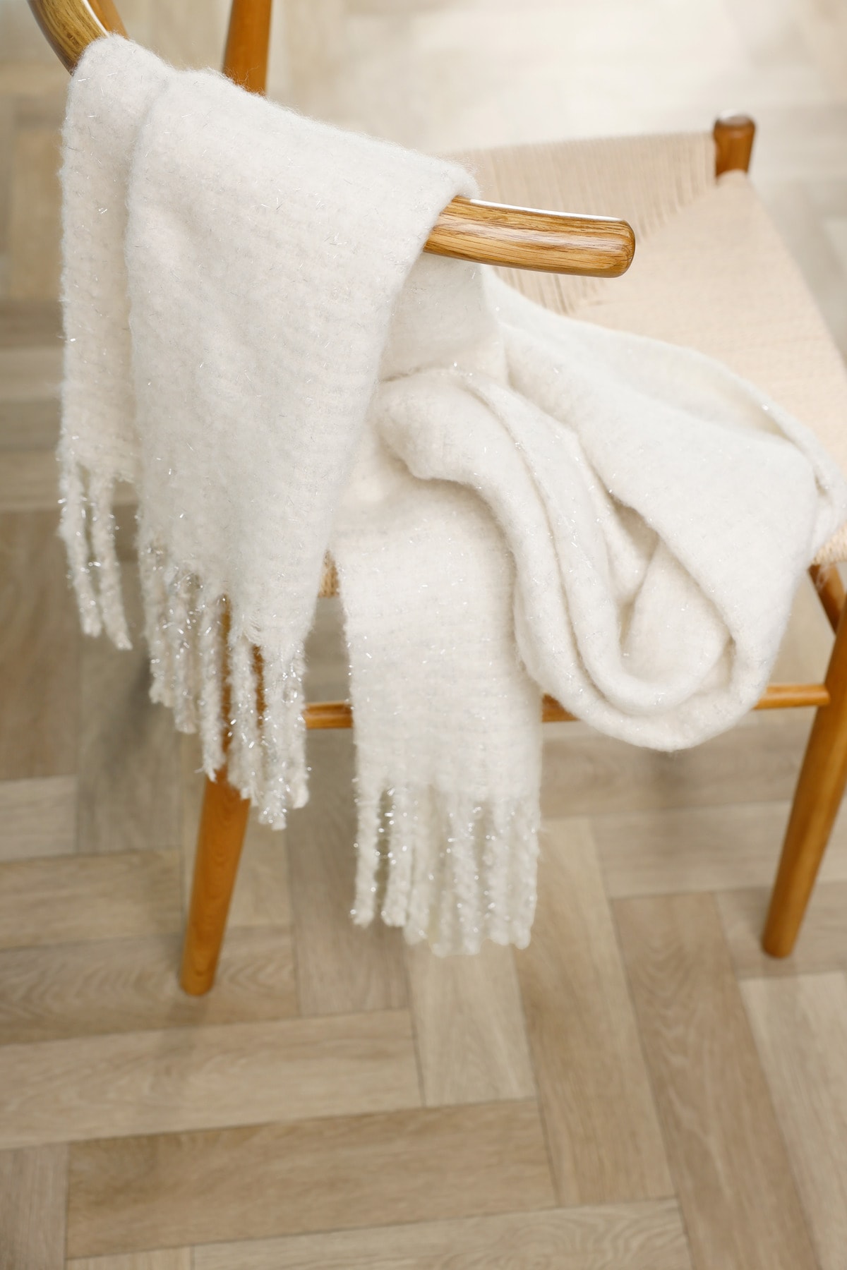 Monari Modeschal »Schal/Tuch Flausch + Glanz«