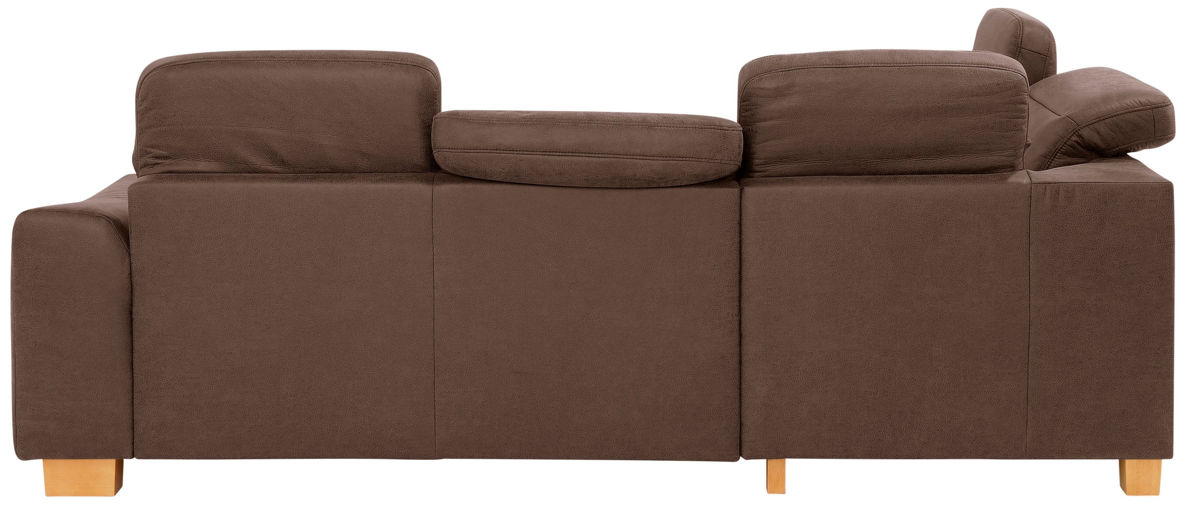 Home affaire Ecksofa »Dundee L-Form«, wahlweise mit Kopfteilverstellung und zusätzlich mit Bettfunktion