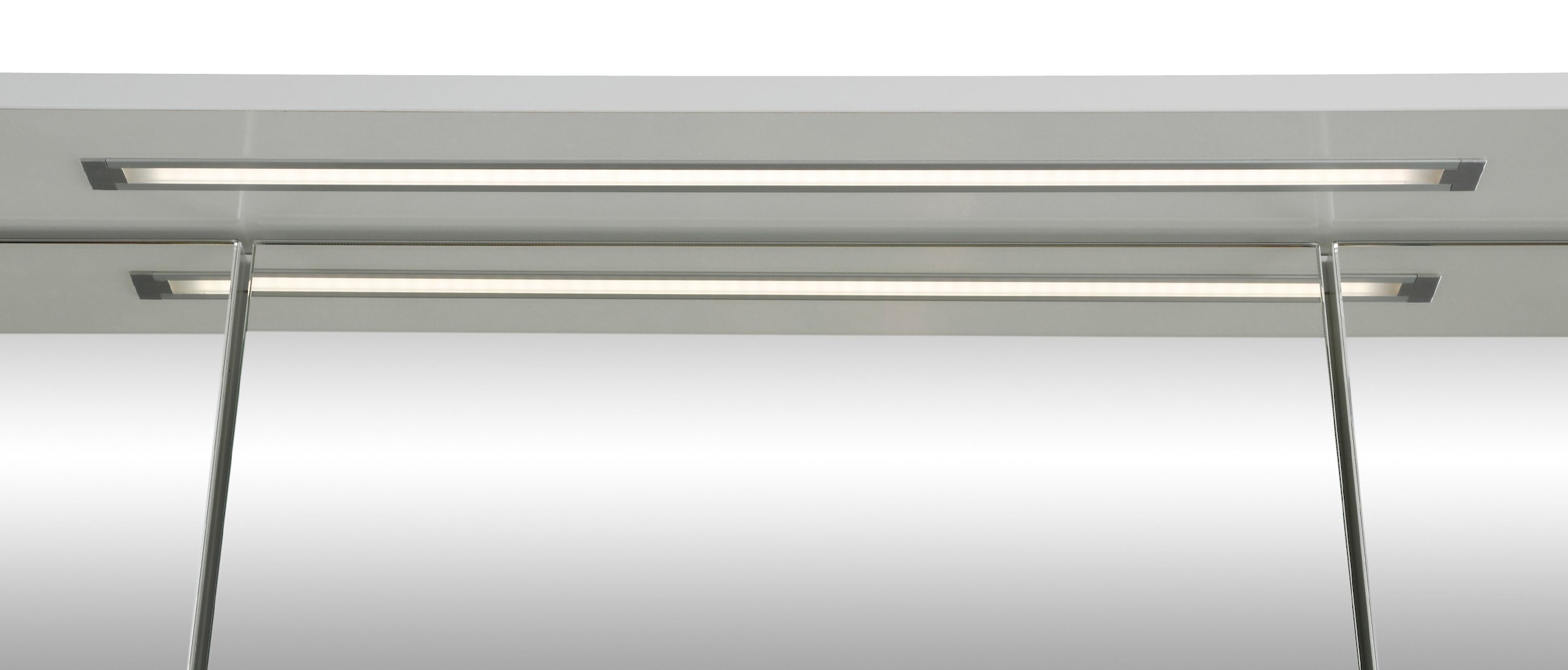 Schildmeyer Spiegelschrank »Profil 16«, Breite 80 cm, 3-türig, LED-Beleuchtung, Schalter-/Steckdosenbox