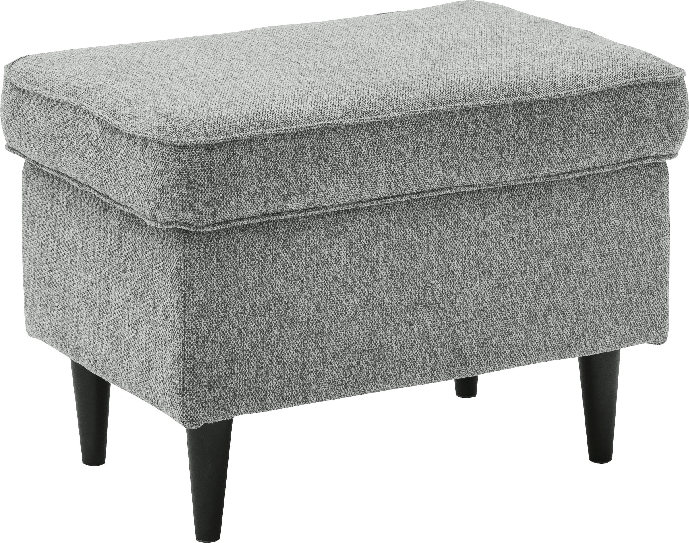 ED EXCITING DESIGN Hocker »Oskar«, mit Massivholzfüßen günstig online kaufen