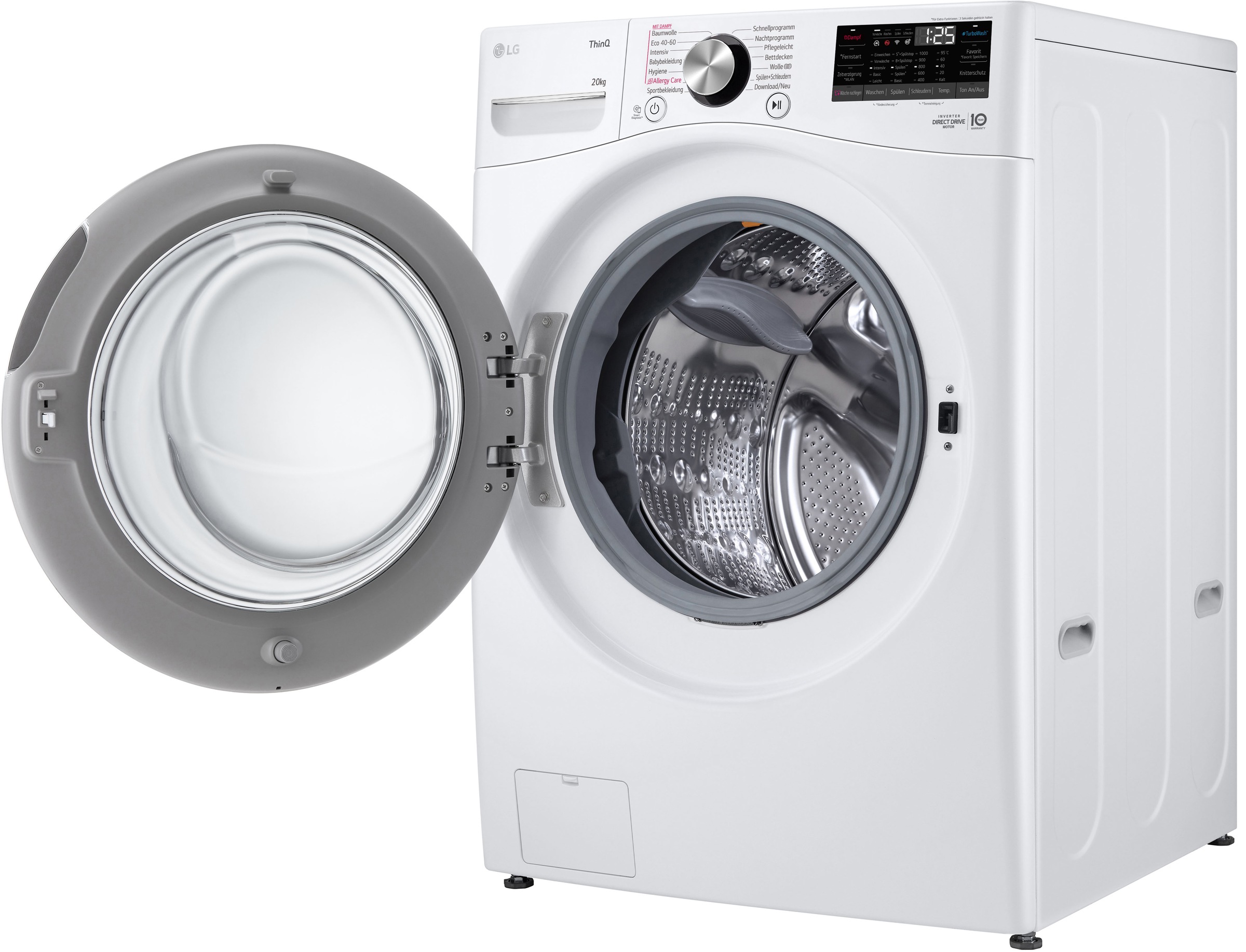 LG Waschmaschine Big Capacity »F0WVT202«, 20 kg, 1000 U/min günstig online kaufen